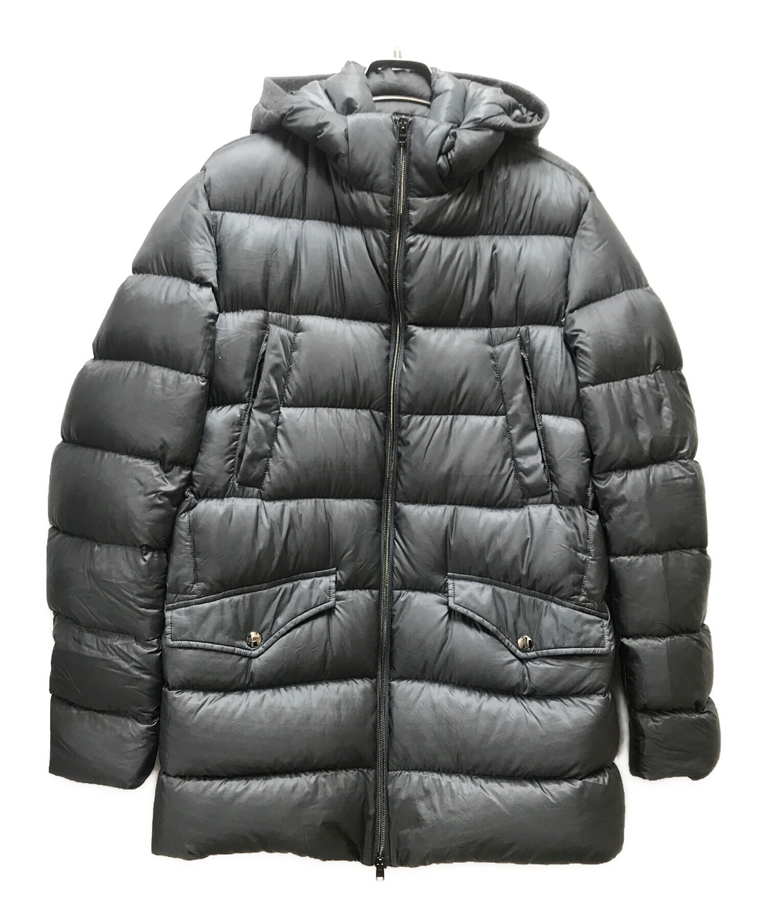 中古・古着通販】HERNO (ヘルノ) ダウンコート グレー サイズ:46