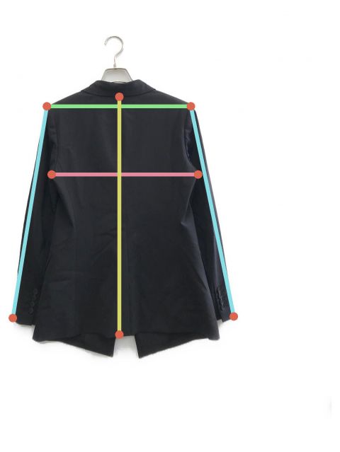 中古・古着通販】theory (セオリー) テーラードジャケット ブラック