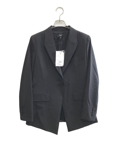 名品✨セオリー　Theory　テーラードジャケット　ブラック 中古・古着通販】theory (セオリー) テーラードジャケット ブラック