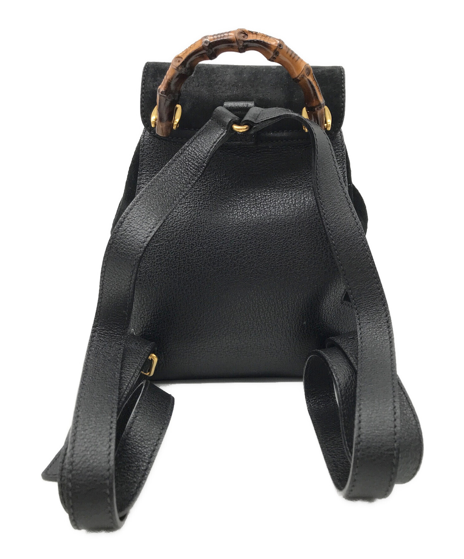 GUCCI リュック 中古・古着通販】GUCCI (グッチ) リュック ブラック｜ブランド・古着