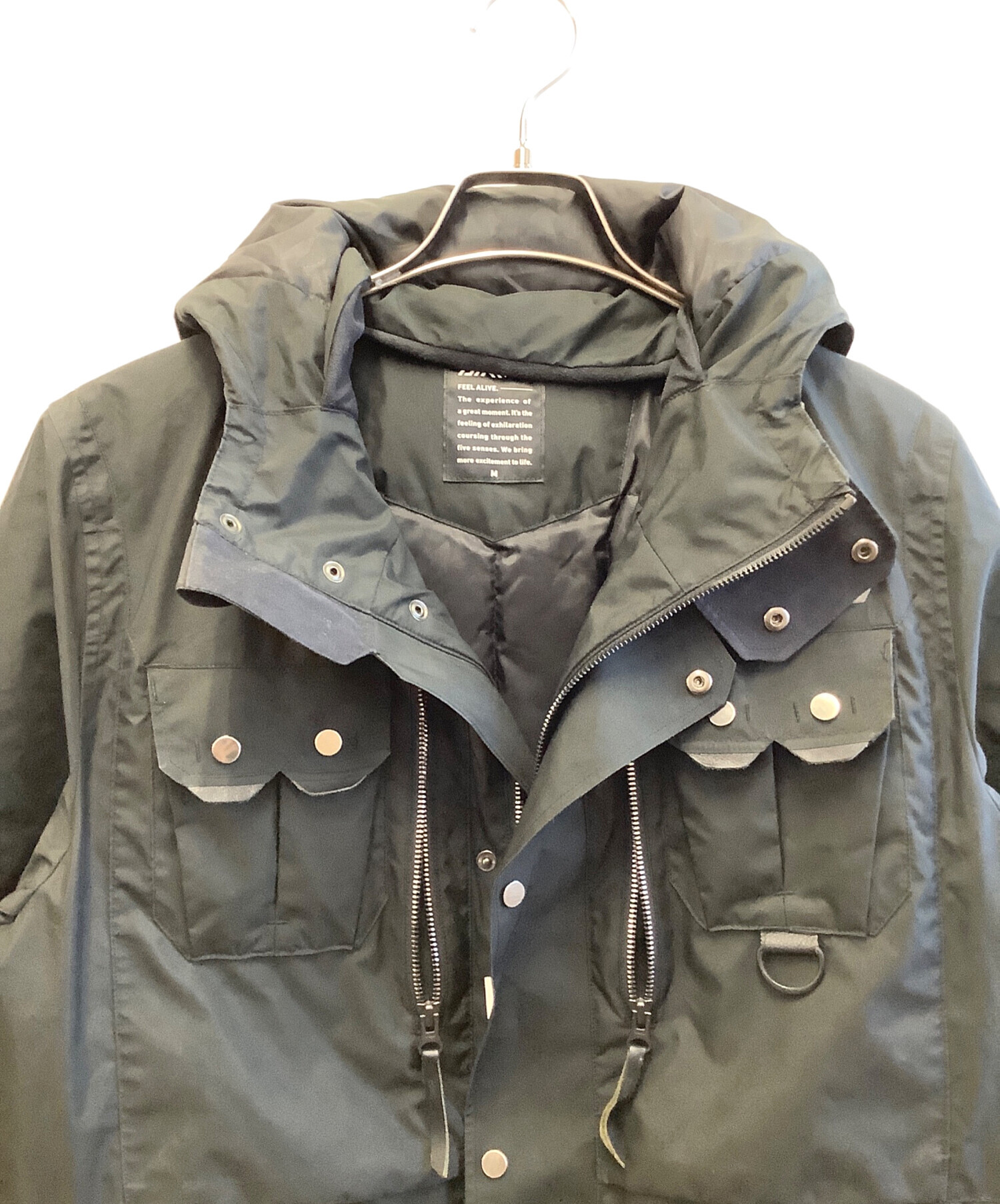 中古・古着通販】DAIWA (ダイワ) ダウンジャケット ブラック サイズ:M