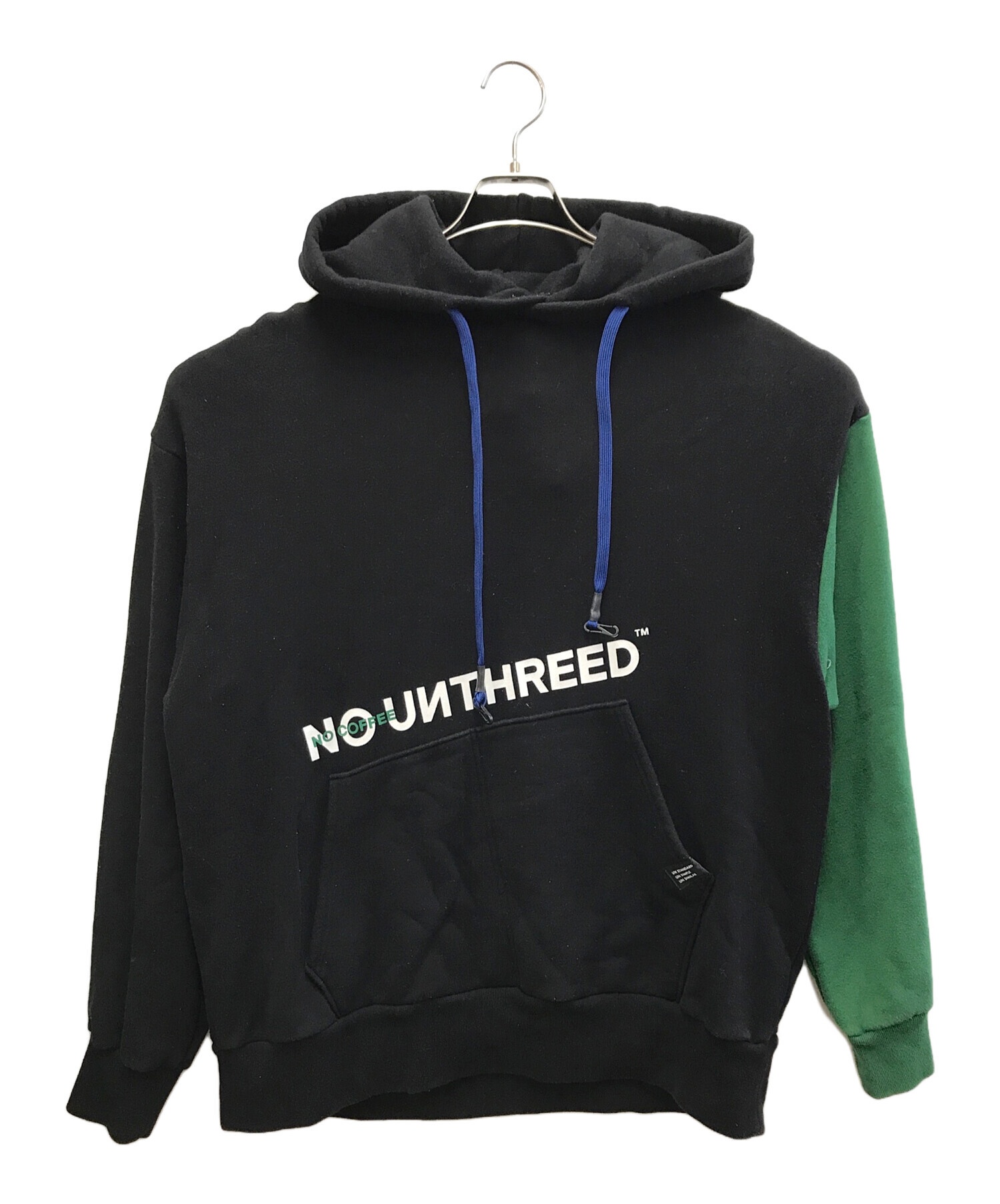 中古・古着通販】UN3D. (アンスリード) プルオーバーパーカー ブラック