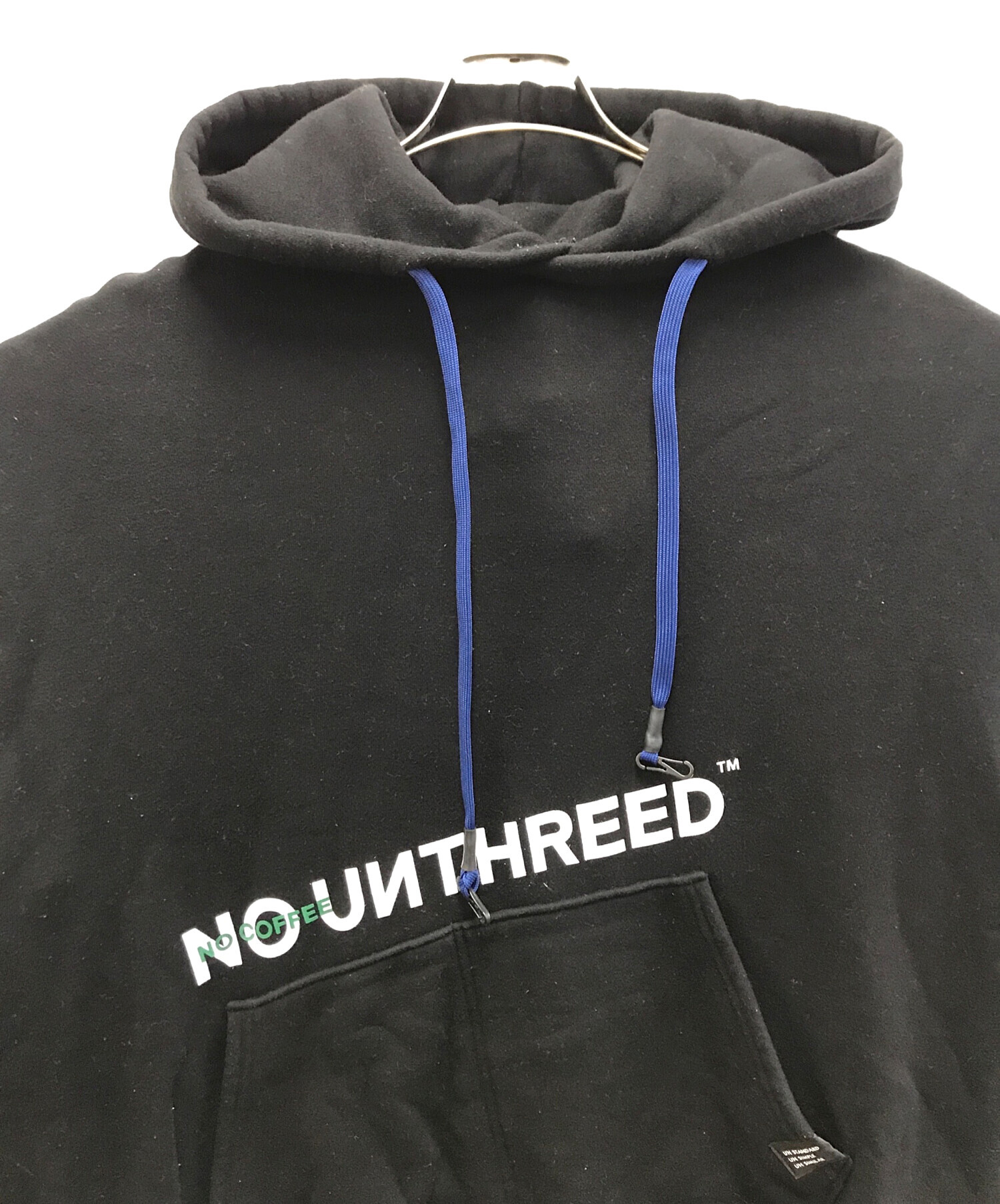 中古・古着通販】UN3D. (アンスリード) プルオーバーパーカー ブラック