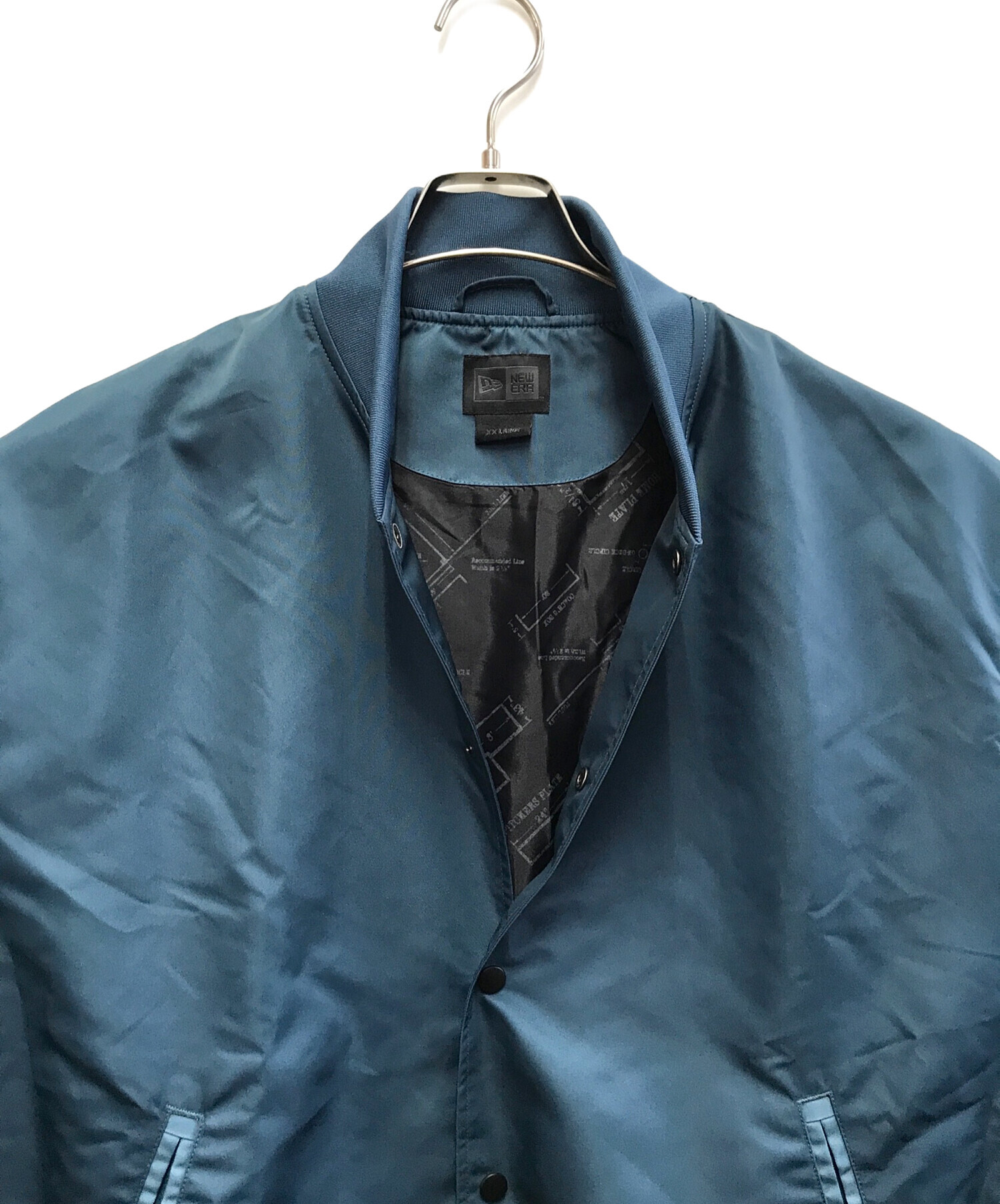 NEW ERA ダークブルー XXLサイズ ナイロンジャケット 中古・古着通販】New Era (ニューエラ) ブルゾン スカイブルー サイズ