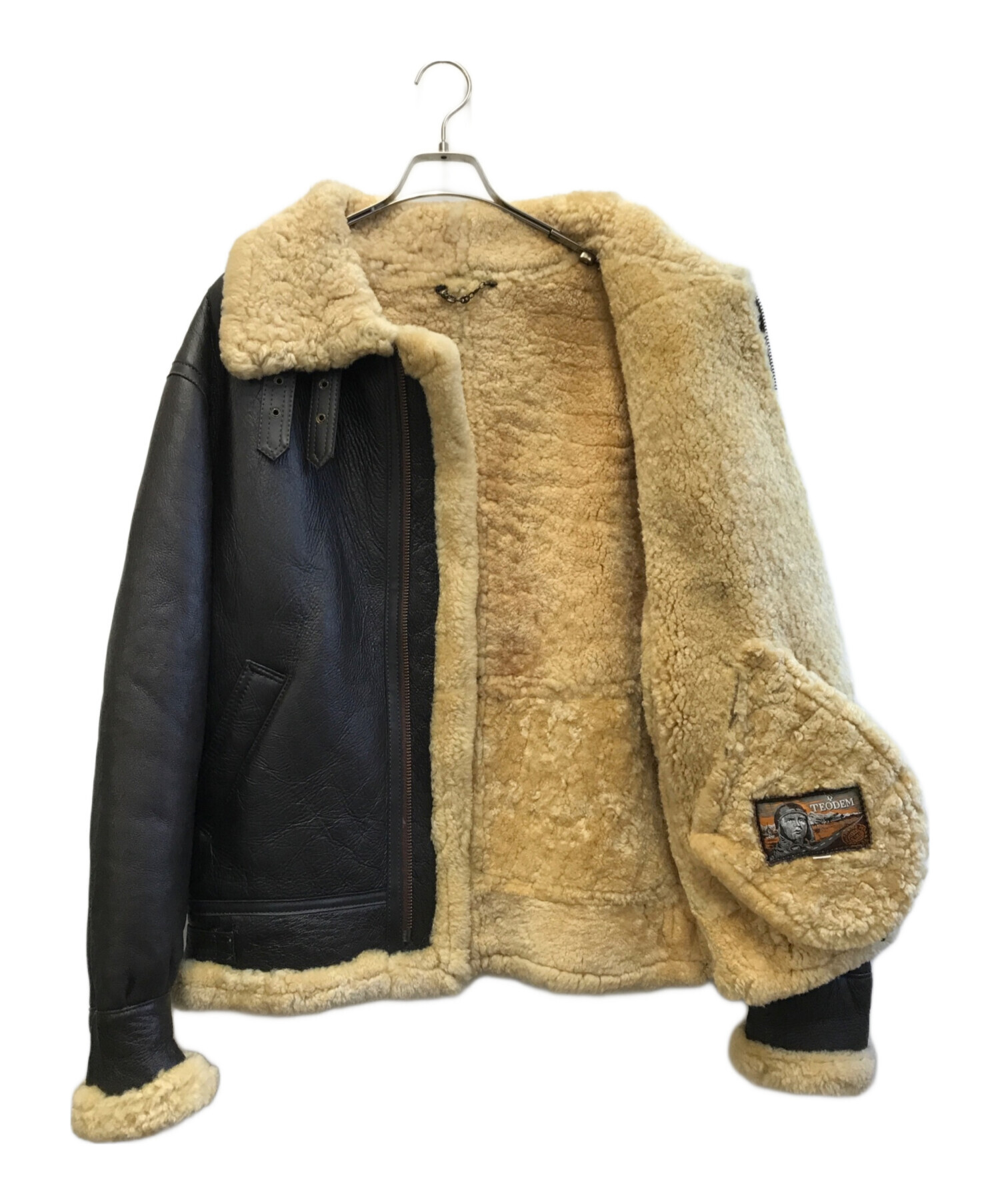 中古・古着通販】TEODEM (テオデム) フライトジャケット ブラック