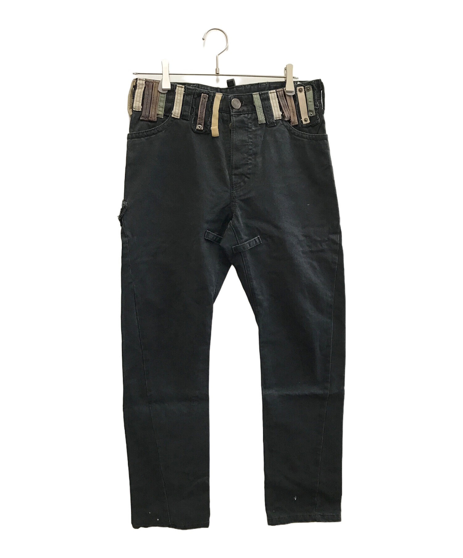 中古・古着通販】DSQUARED2 (ディースクエアード) チノパン ブラック 