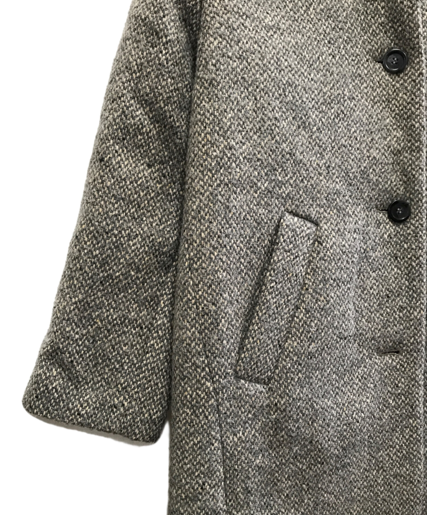 中古・古着通販】A.P.C. (アーペーセー) ウールコート グレー サイズ