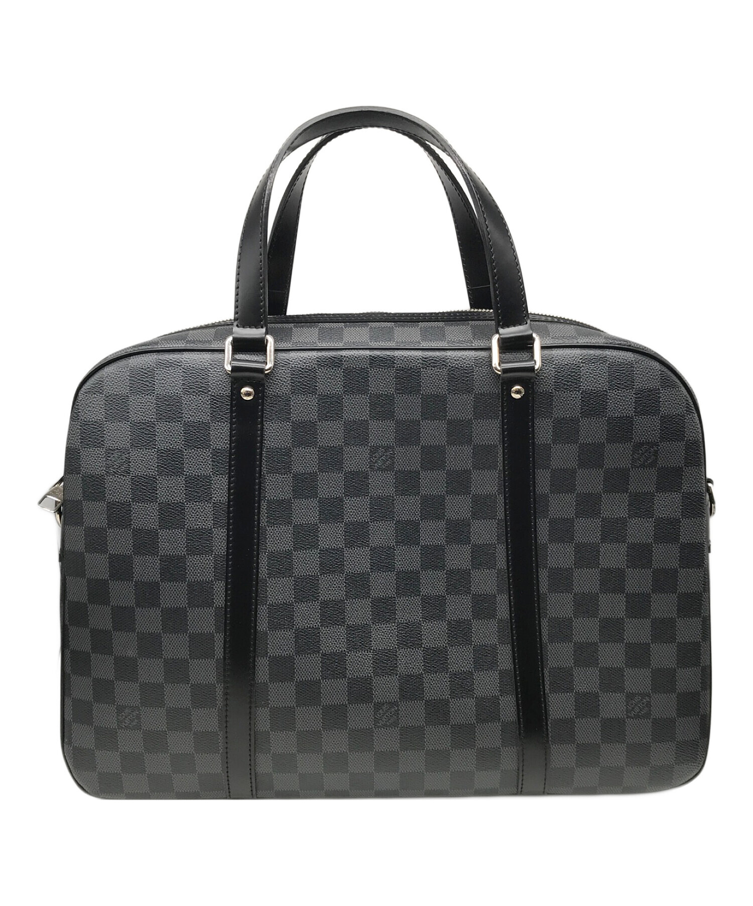 未使用級 LOUIS VUITTON ゴンプティダミエ 手袋 黒系 箱付き 40802134759-1_wm.jpg