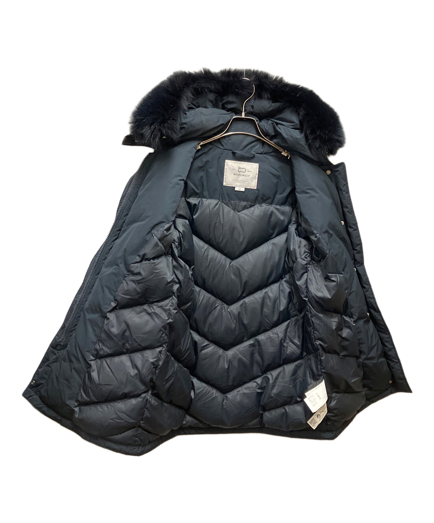 中古・古着通販】WOOLRICH (ウールリッチ) フォックスファーダウン 