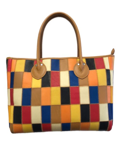 希極 美品✨TRION 　レザー　パッチワーク　トートバッグ　マルチカラー　暖色 楽天市場】トートバッグ 横長 B4サイズ A4サイズ ワイド TRION