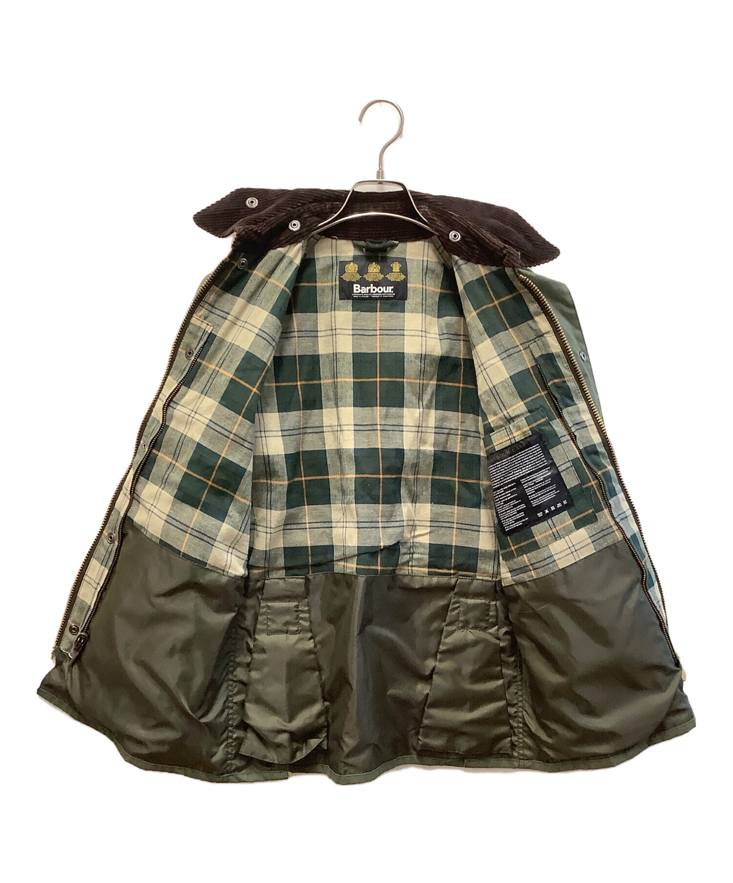 中古・古着通販】Barbour (バブアー) オイルド ジャケット グリーン