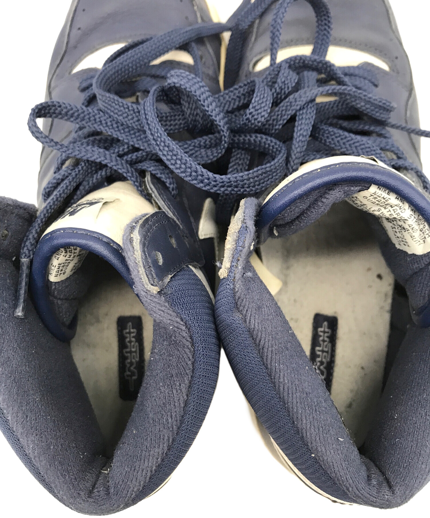中古・古着通販】NIKE (ナイキ) HTM コートフォース ハイ ネイビー