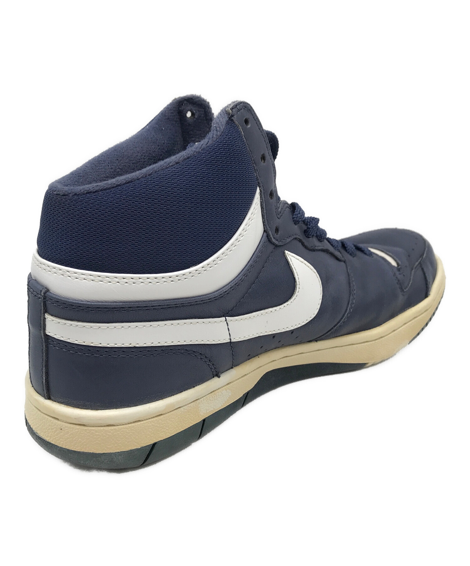 ◎未使用 ナイキ NIKE HTM COURT FORCE HIGH コートフォース 311749-411 　28.5㎝　　1000足限定 中古・古着通販NIKE (ナイキ) HTM コートフォース ハイ ネイビー