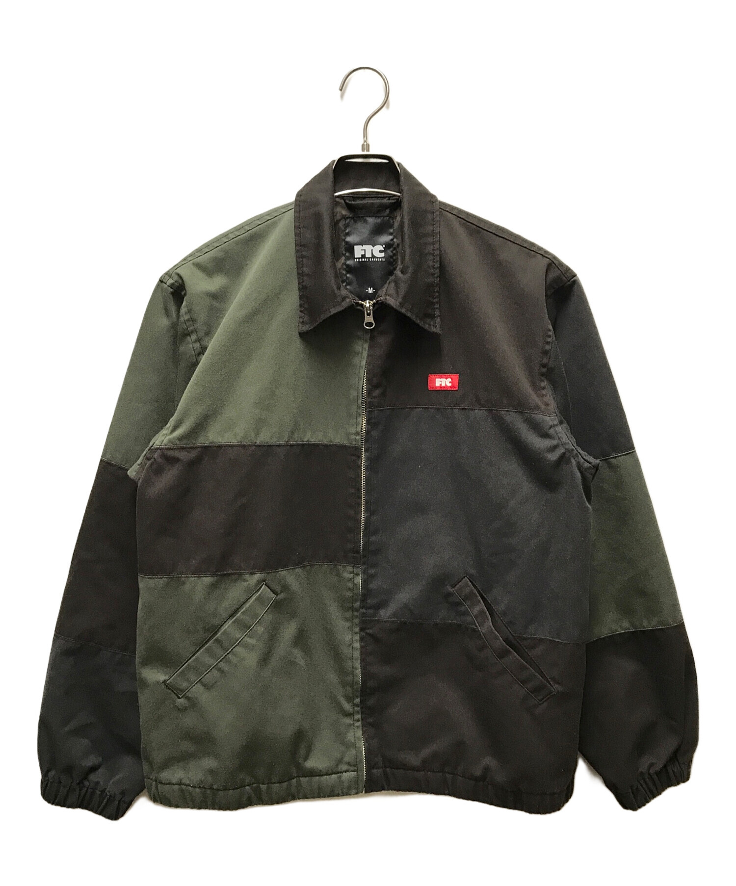 ジャケット・アウター FTC PATCHWORK HARRINGTON JACKET 中古・古着通販】FTC (エフティーシー) PATCHWORK HARRINGTON JACKET