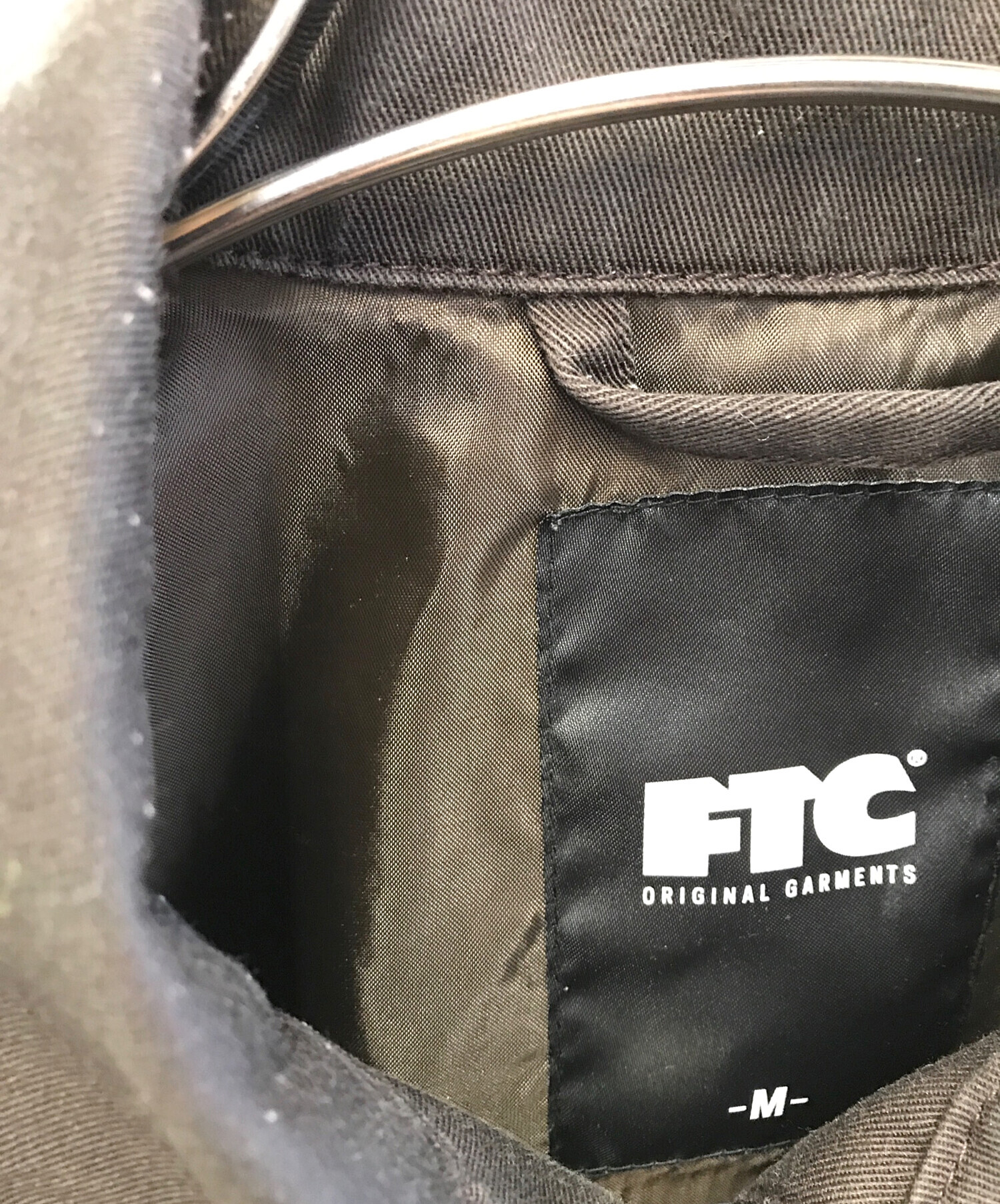中古・古着通販】FTC (エフティーシー) PATCHWORK HARRINGTON JACKET 