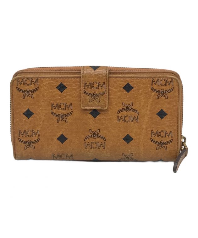 中古・古着通販】MCM (エムシーエム) 長財布 ブラウン｜ブランド・古着 