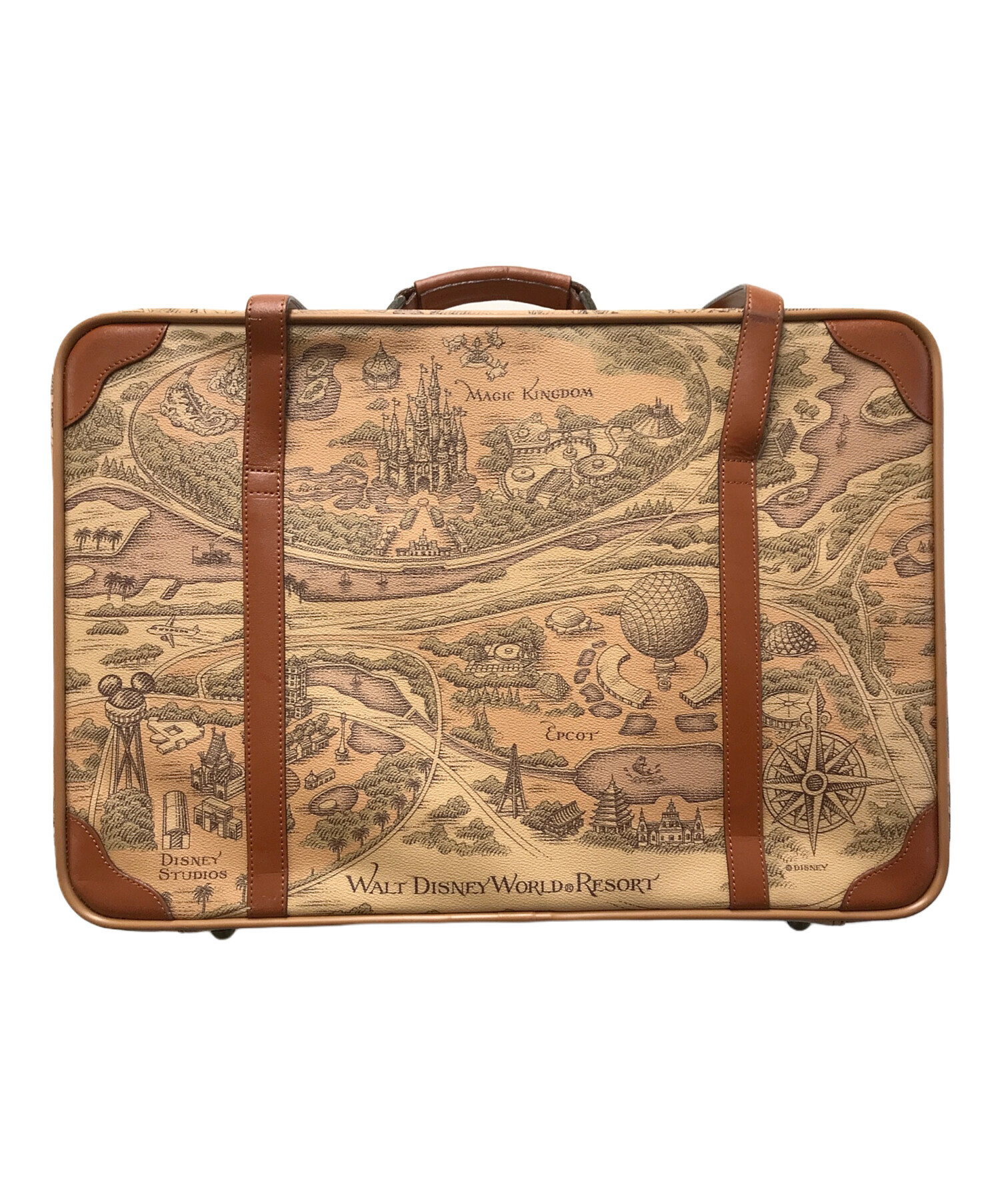 ディズニーワールドリゾート 柄 トランク 非売品)ディズニーワールド