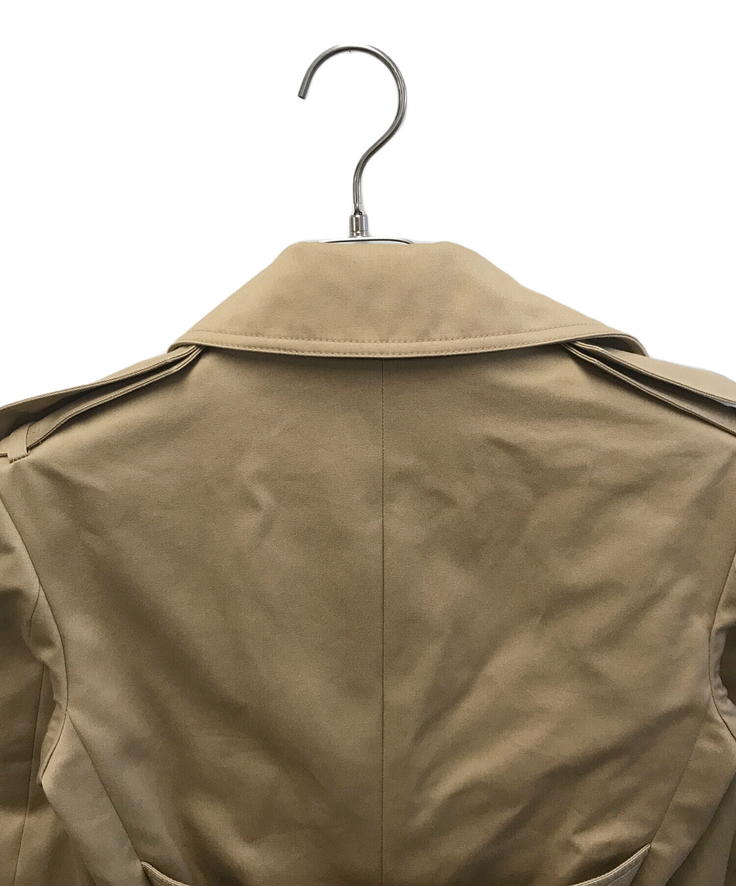 中古・古着通販】CELINE (セリーヌ) ベルト付トレンチコート ベージュ