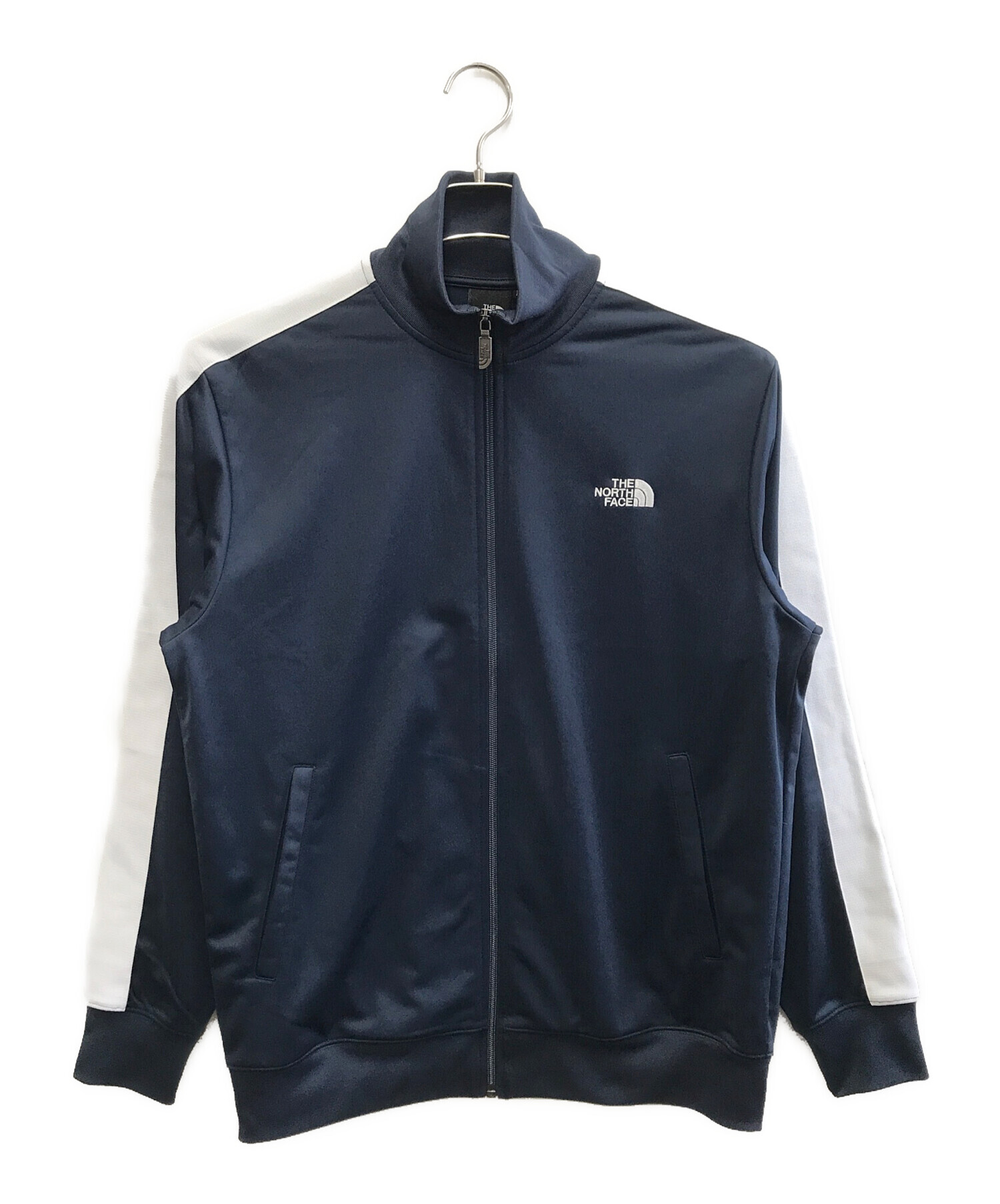 未使用THE NORTH FACEノースフェイス トラックジャケットMネイビー 中古・古着通販】THE NORTH FACE (ザ ノース フェイス) トラック
