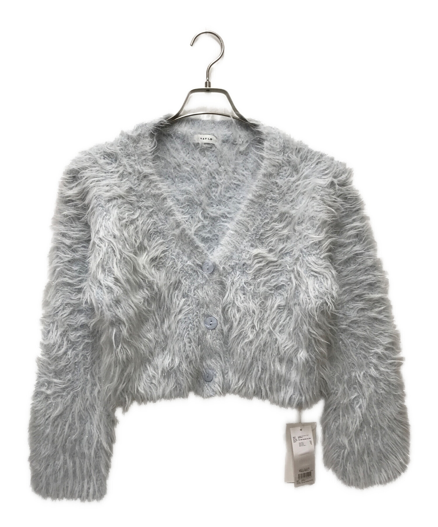 中古・古着通販】FRAY ID (フレイ アイディー) フィルムシャギーニット