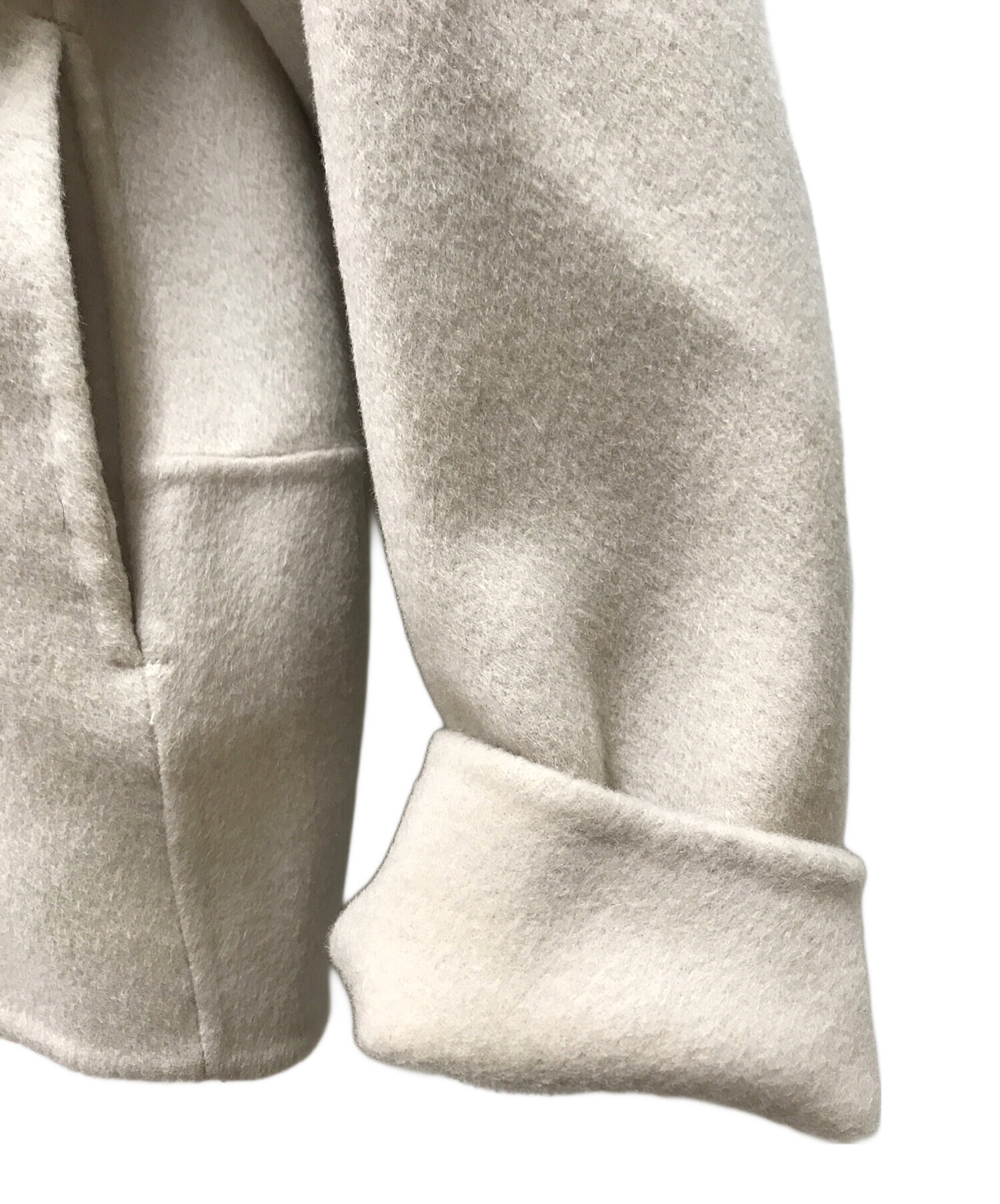 中古・古着通販】remula (リミューラ) CURVE SLEEVE WOOL JACKET 