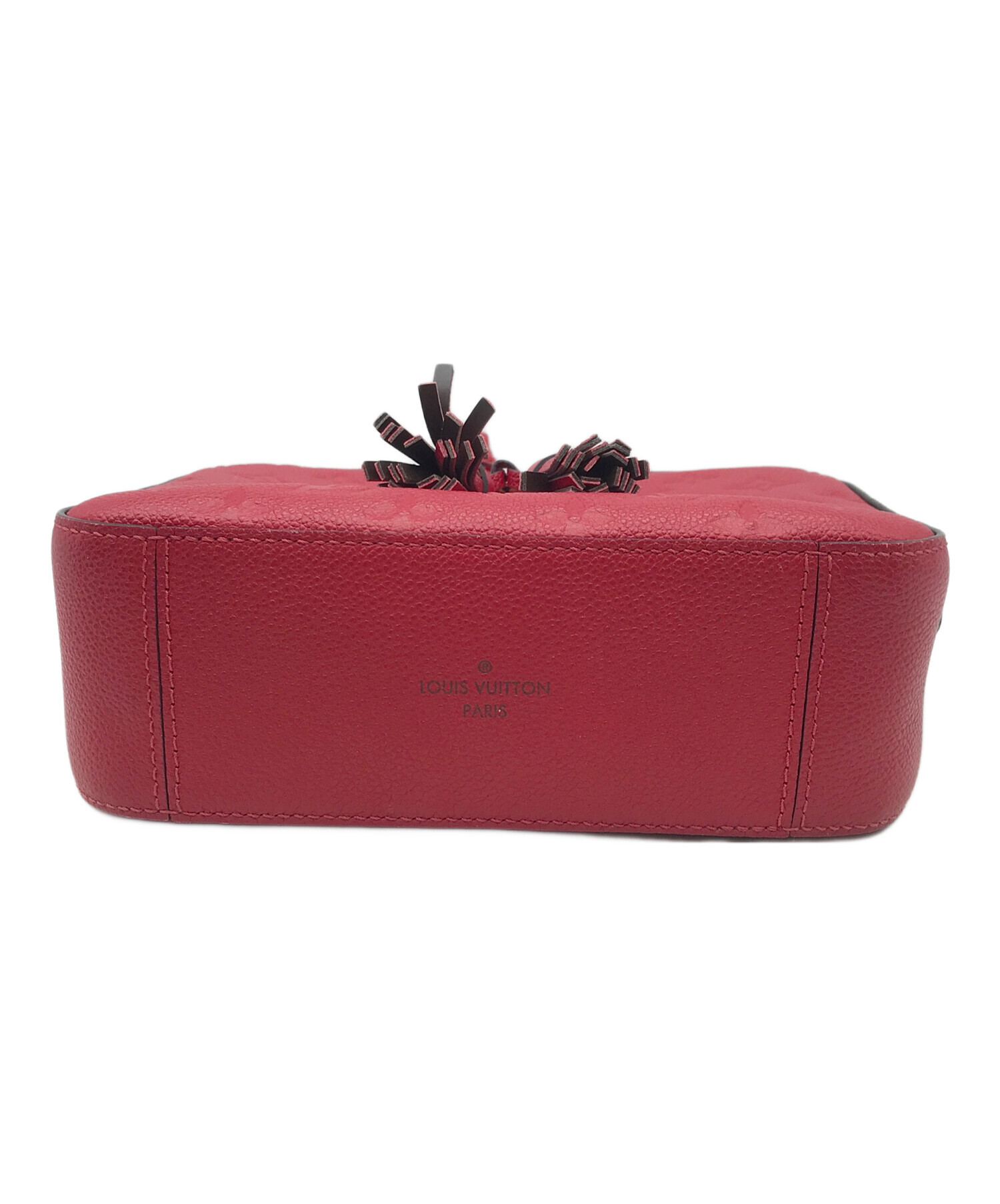 最終値下げ　ルイヴィトン⭐︎サントンジュ　保存袋あり 中古・古着通販】LOUIS VUITTON (ルイ ヴィトン) サントンジュ レッド