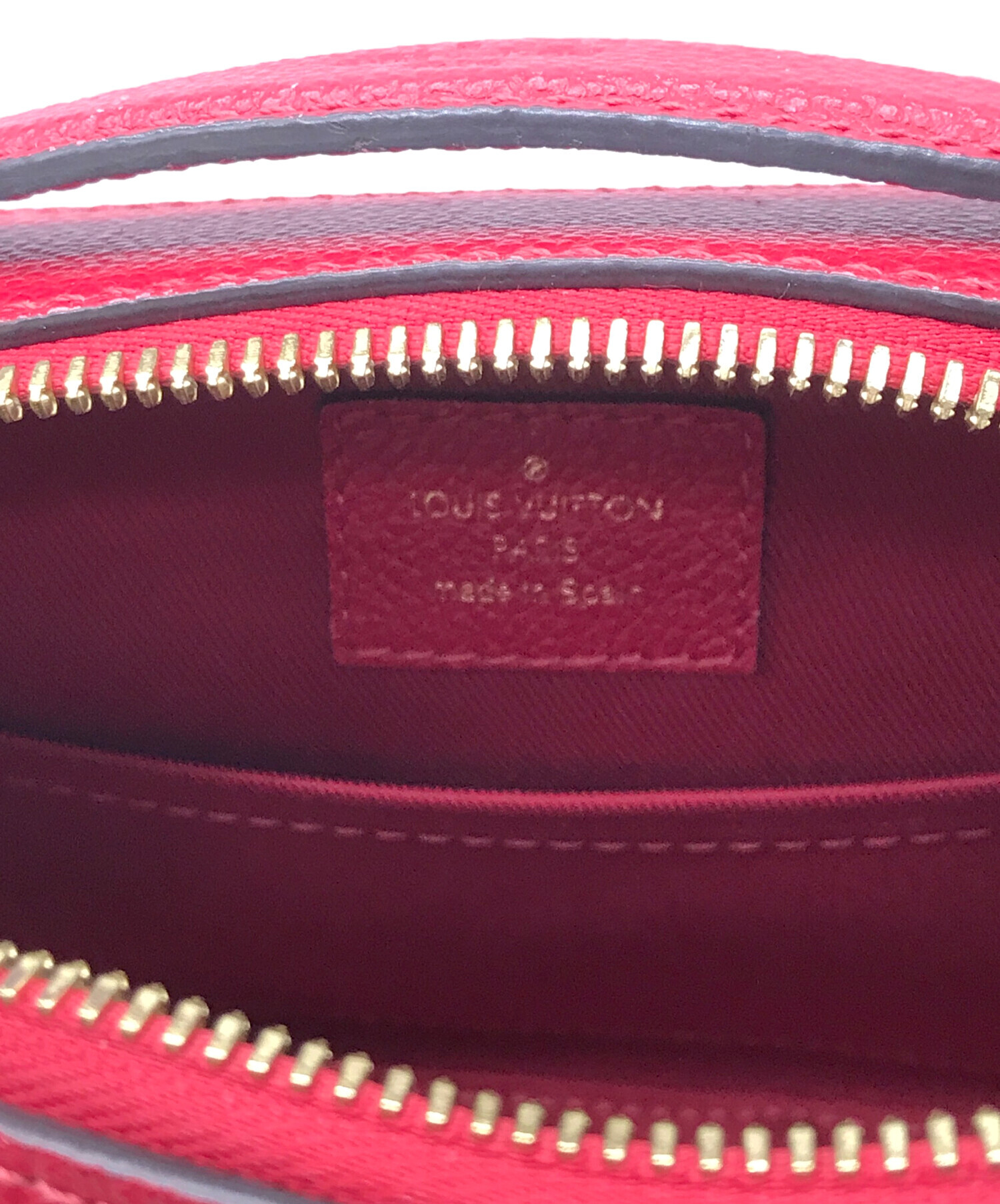 中古・古着通販】LOUIS VUITTON (ルイ ヴィトン) サントンジュ レッド 