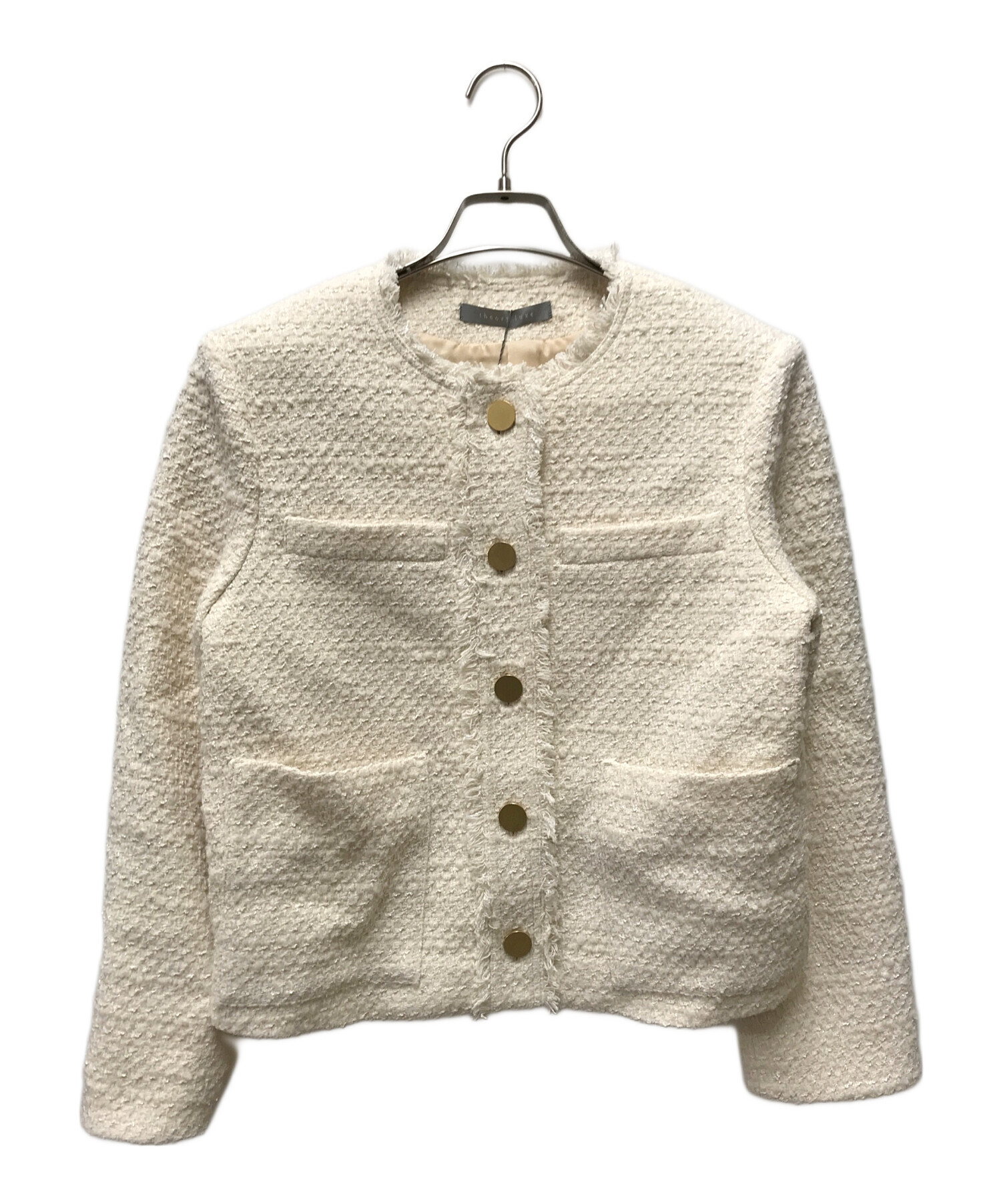 中古・古着通販】theory luxe (セオリーリュクス) ツイードジャケット