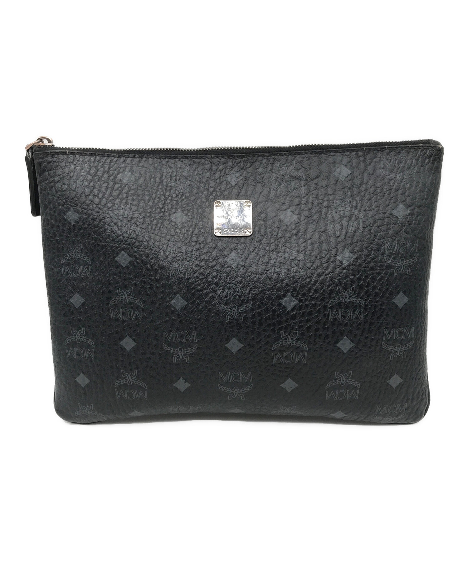 中古・古着通販】MCM (エムシーエム) クラッチバッグ ブラック 