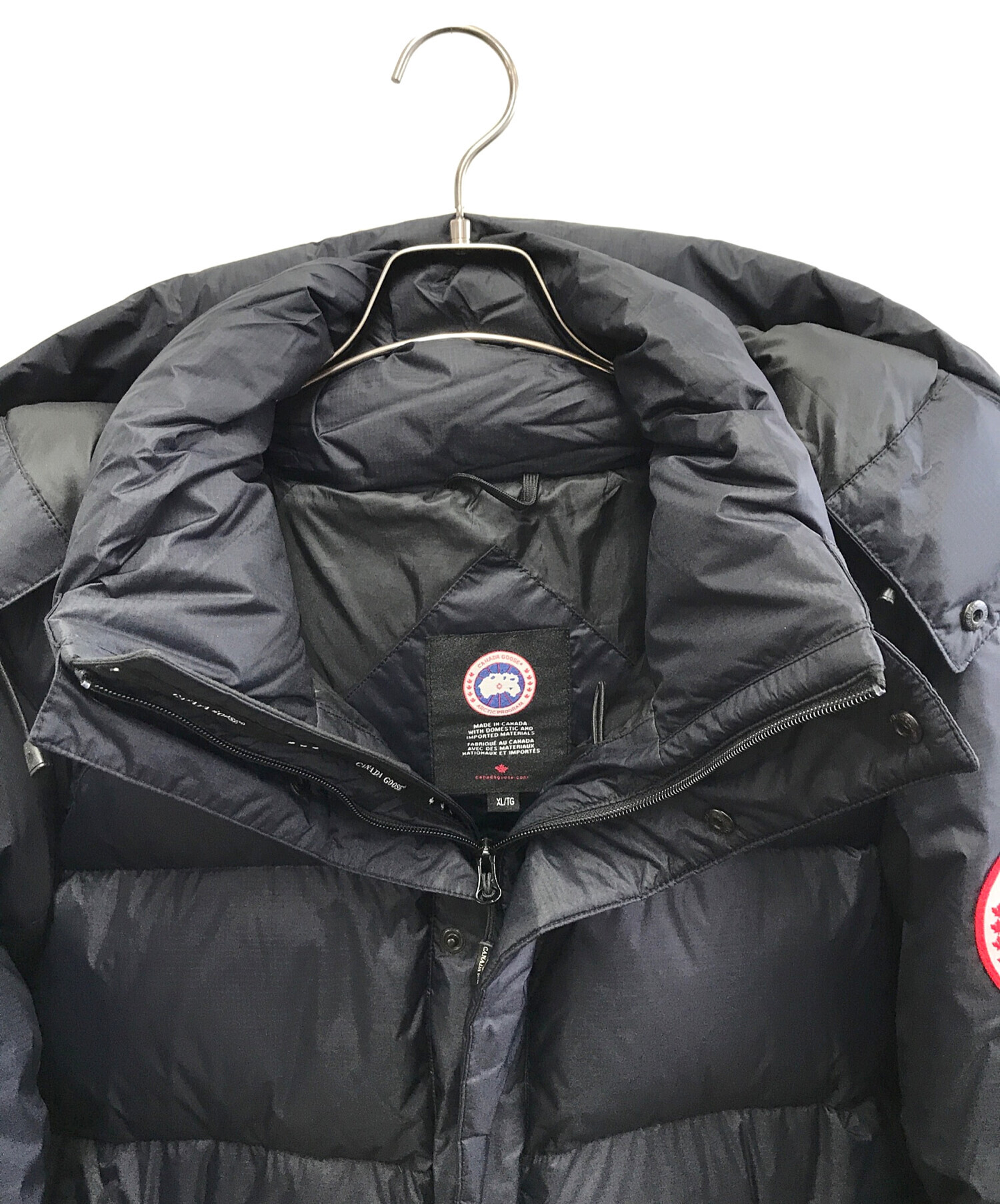 ネイビー ダウンジャケット カナダグース【カナダで購入日本未販売】 中古・古着通販】CANADA GOOSE (カナダグース) ダウンジャケット