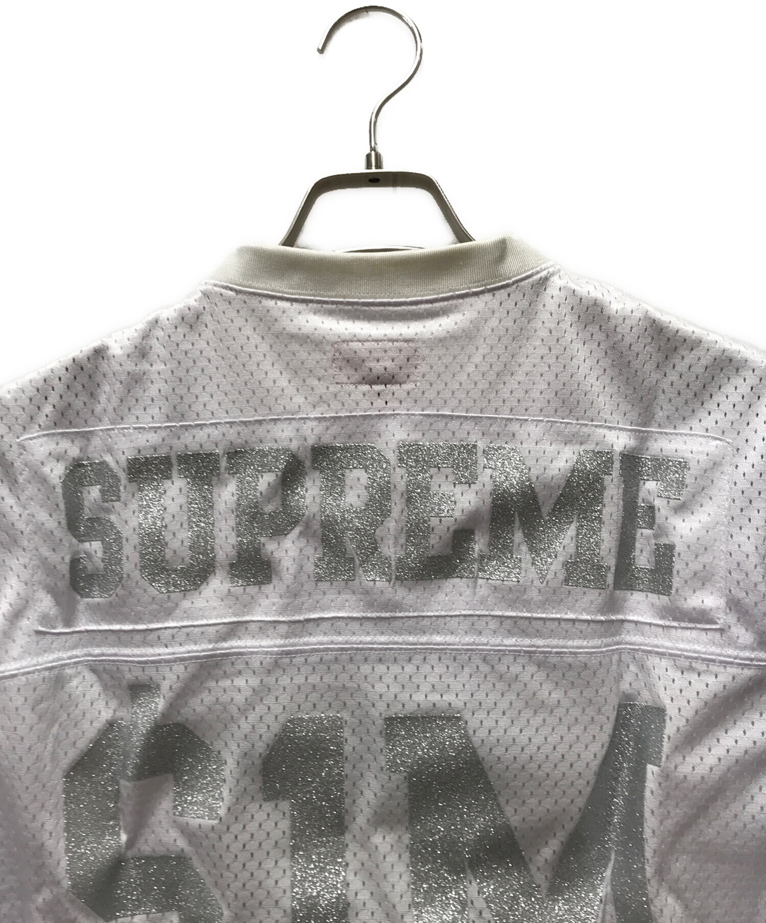 中古・古着通販】SUPREME (シュプリーム) ゲームシャツ ホワイト 