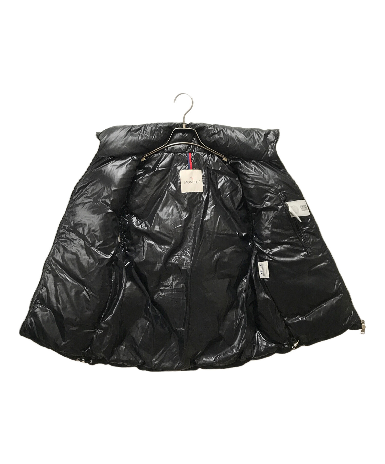 中古・古着通販】MONCLER (モンクレール) ダウンベスト ブラック