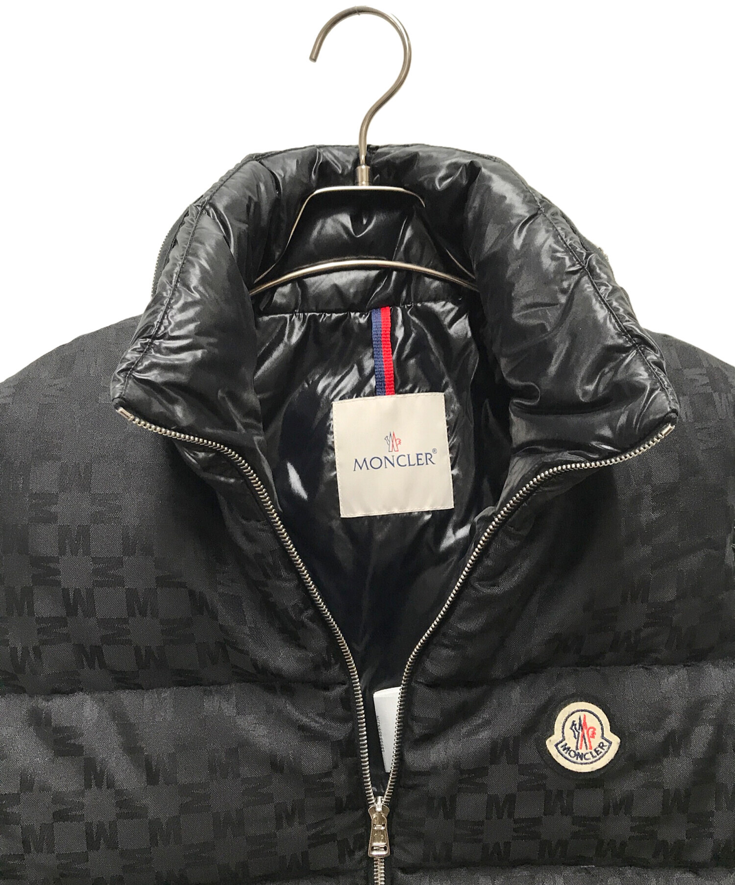 中古・古着通販】MONCLER (モンクレール) ダウンベスト ブラック