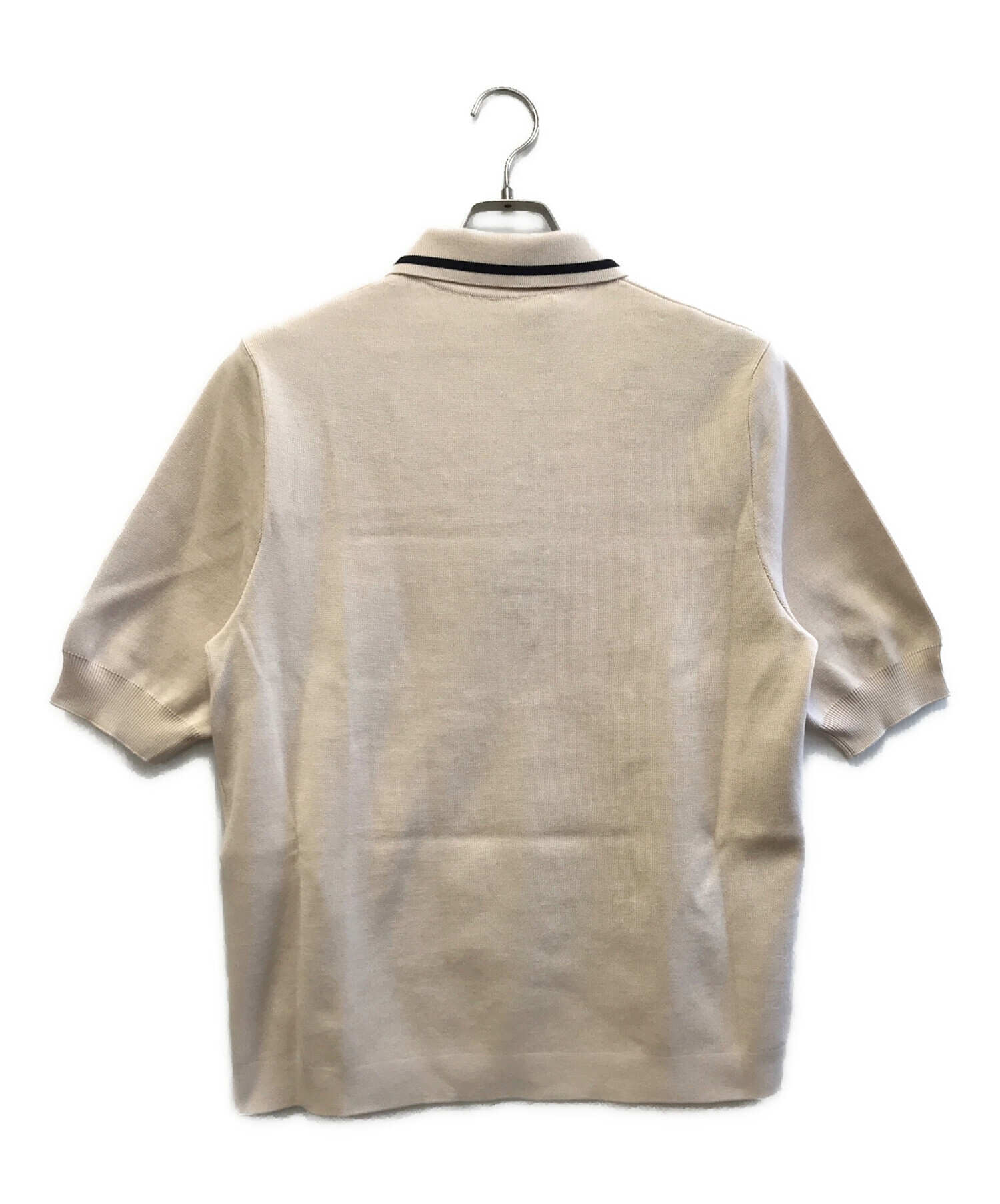 中古・古着通販】GUCCI (グッチ) S/Sポロニット ベージュ サイズ:M 