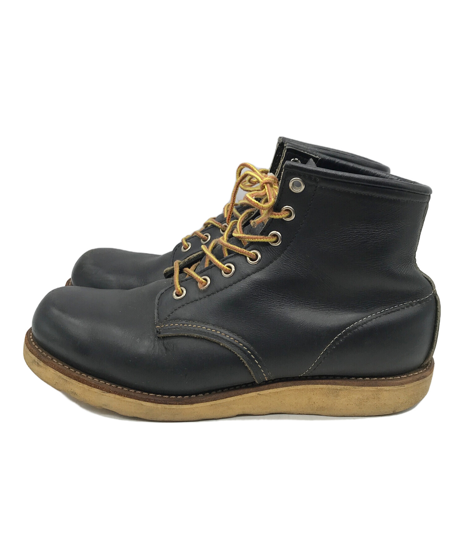 中古・古着通販】RED WING (レッドウィング) 7ホールブーツ ブラック 