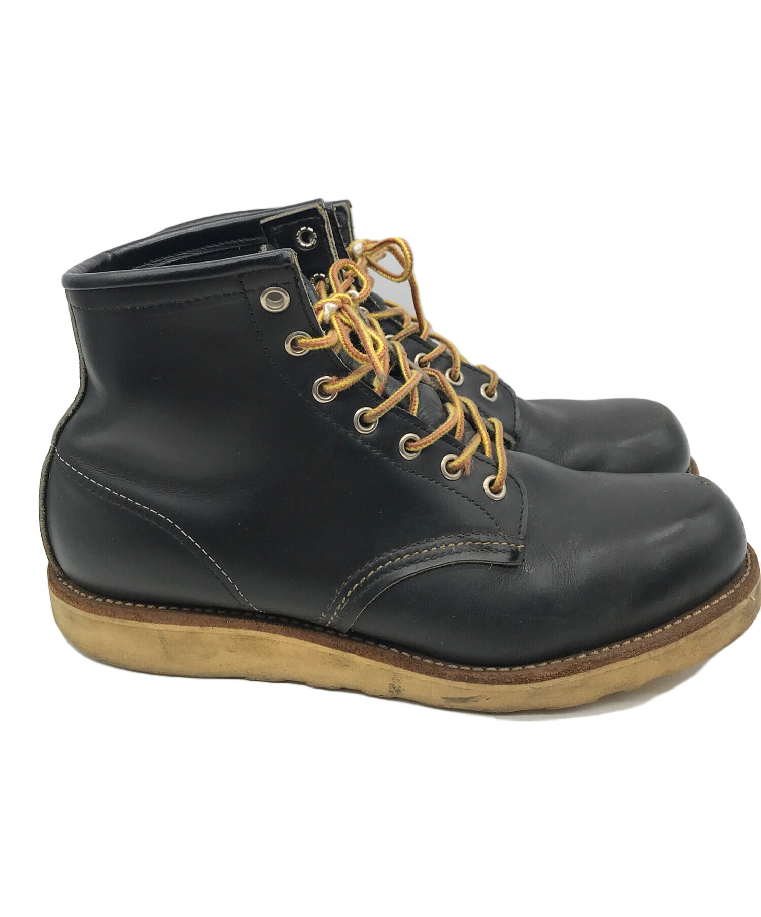 中古・古着通販】RED WING (レッドウィング) 7ホールブーツ ブラック 