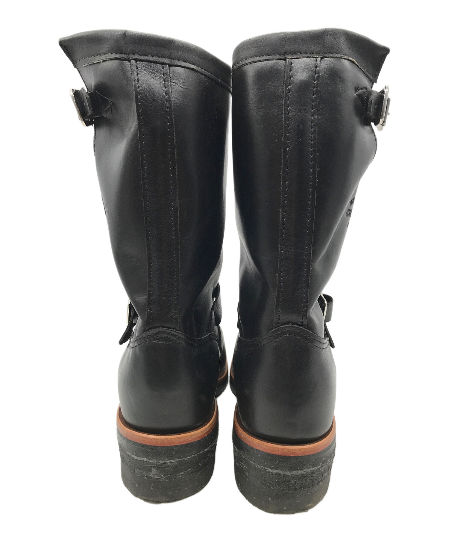 中古・古着通販】CHIPPEWA (チペワ) エンジニアブーツ ブラック サイズ 