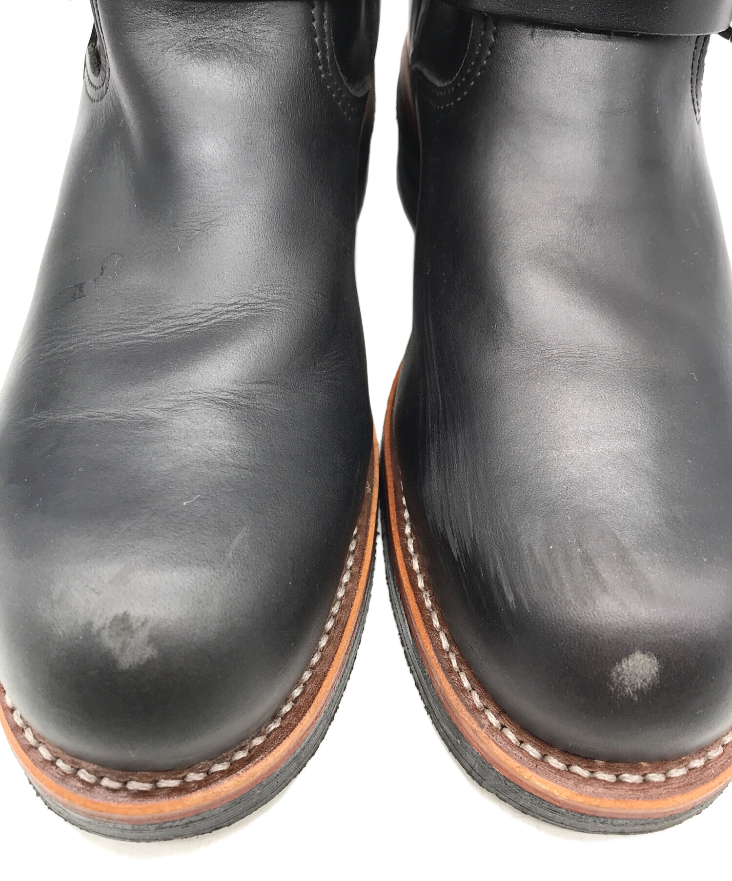 中古・古着通販】CHIPPEWA (チペワ) エンジニアブーツ ブラック サイズ 