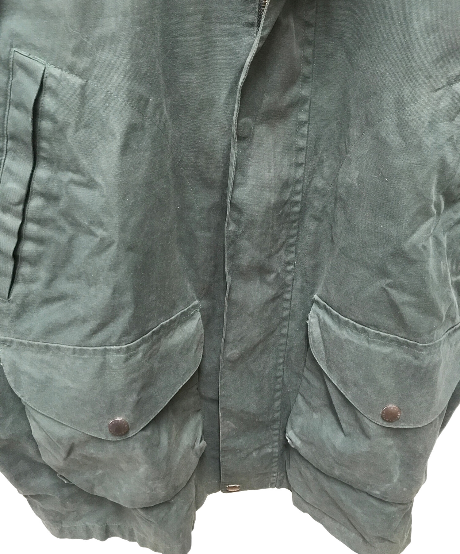 中古・古着通販】NAUTICA (ノーティカ) 襟レザーハンティング