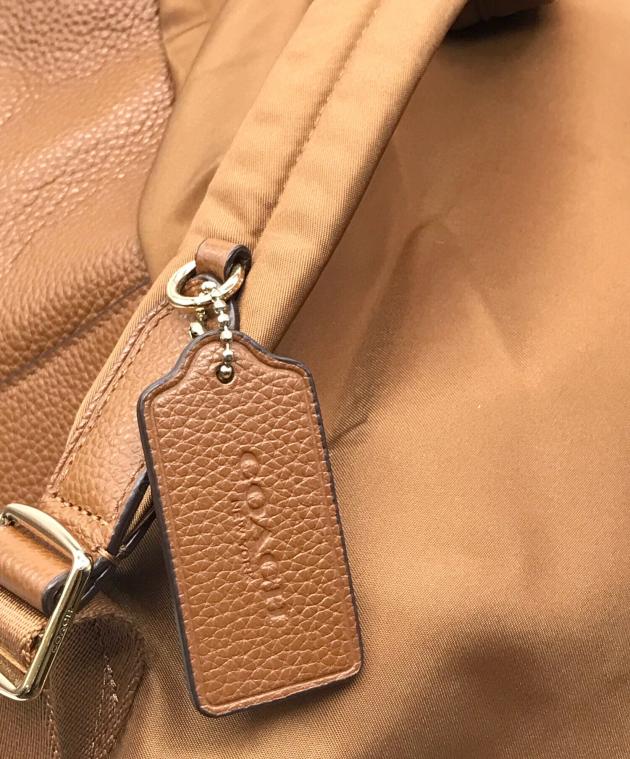 中古・古着通販】COACH (コーチ) レザーリュック ブラウン｜ブランド