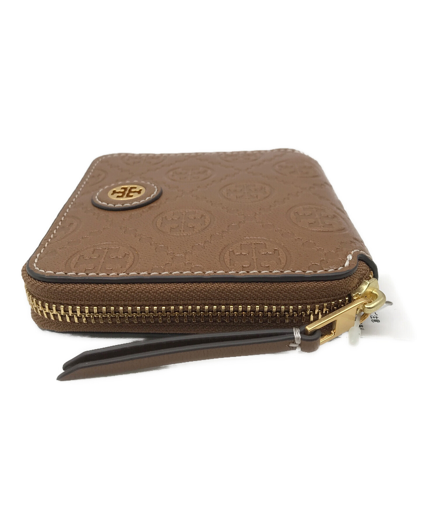 中古・古着通販】TORY BURCH (トリーバーチ) 2つ折り財布 ブラウン 未 
