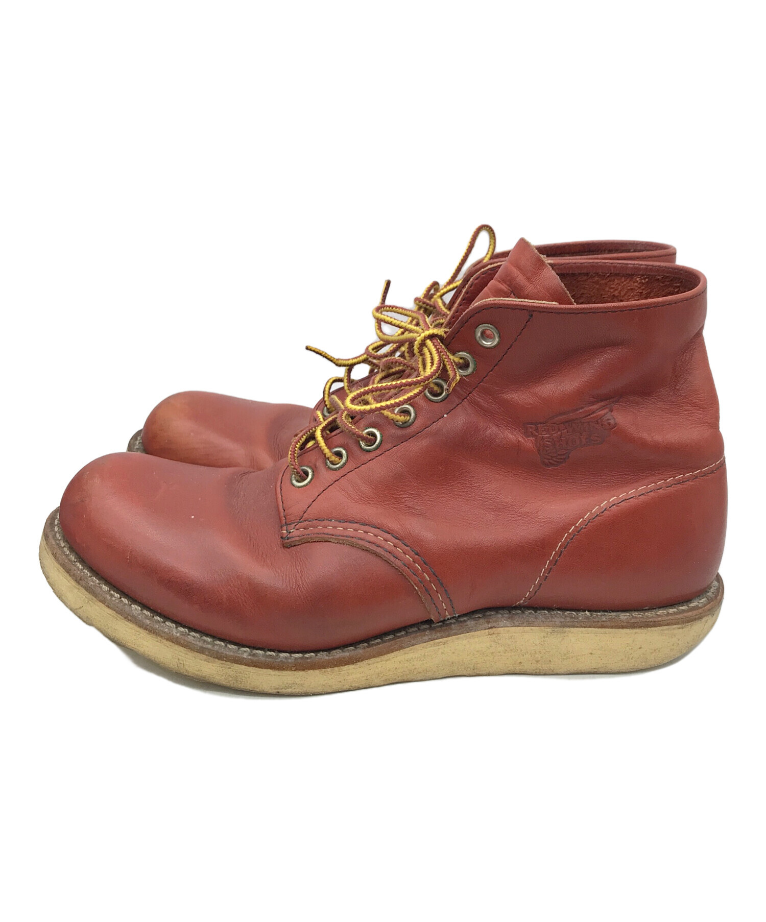 中古・古着通販】RED WING (レッドウィング) 8ホールブーツ ブラウン 