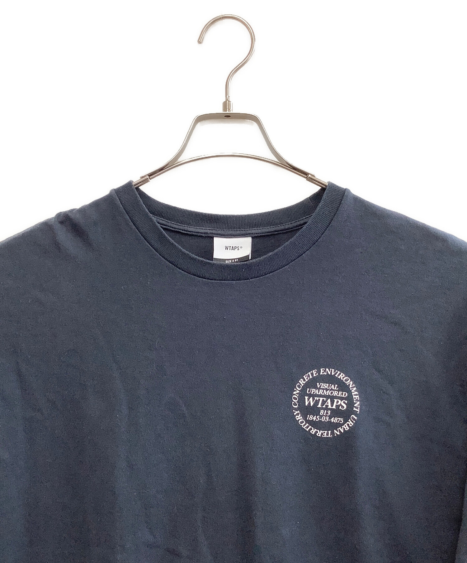 中古・古着通販】WTAPS (ダブルタップス) 長袖カットソー ブラック 