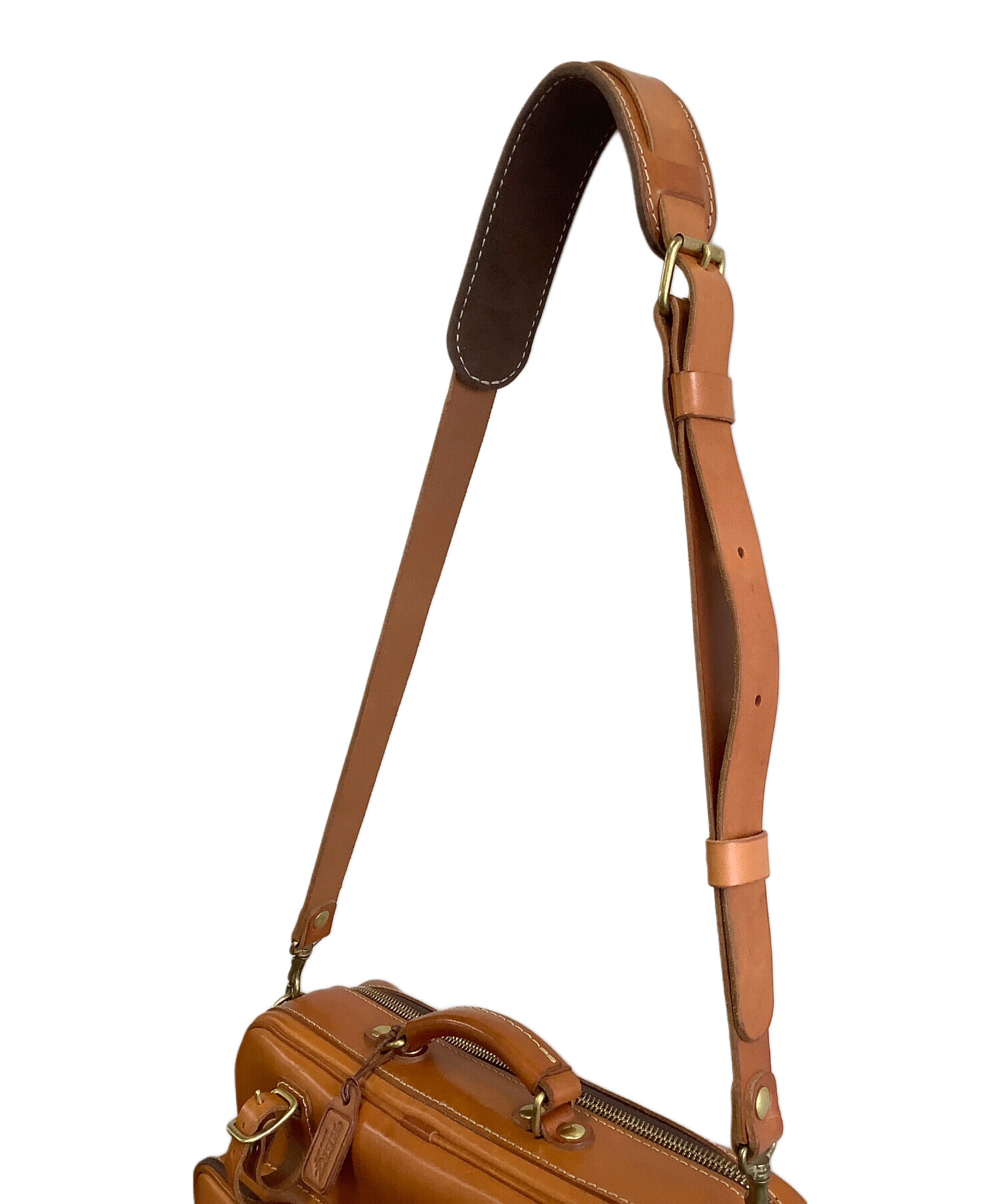 Herz 2wayショルダーバッグ ハードレザーで質実剛健に仕上げた2wayショルダーバッグ / 革鞄