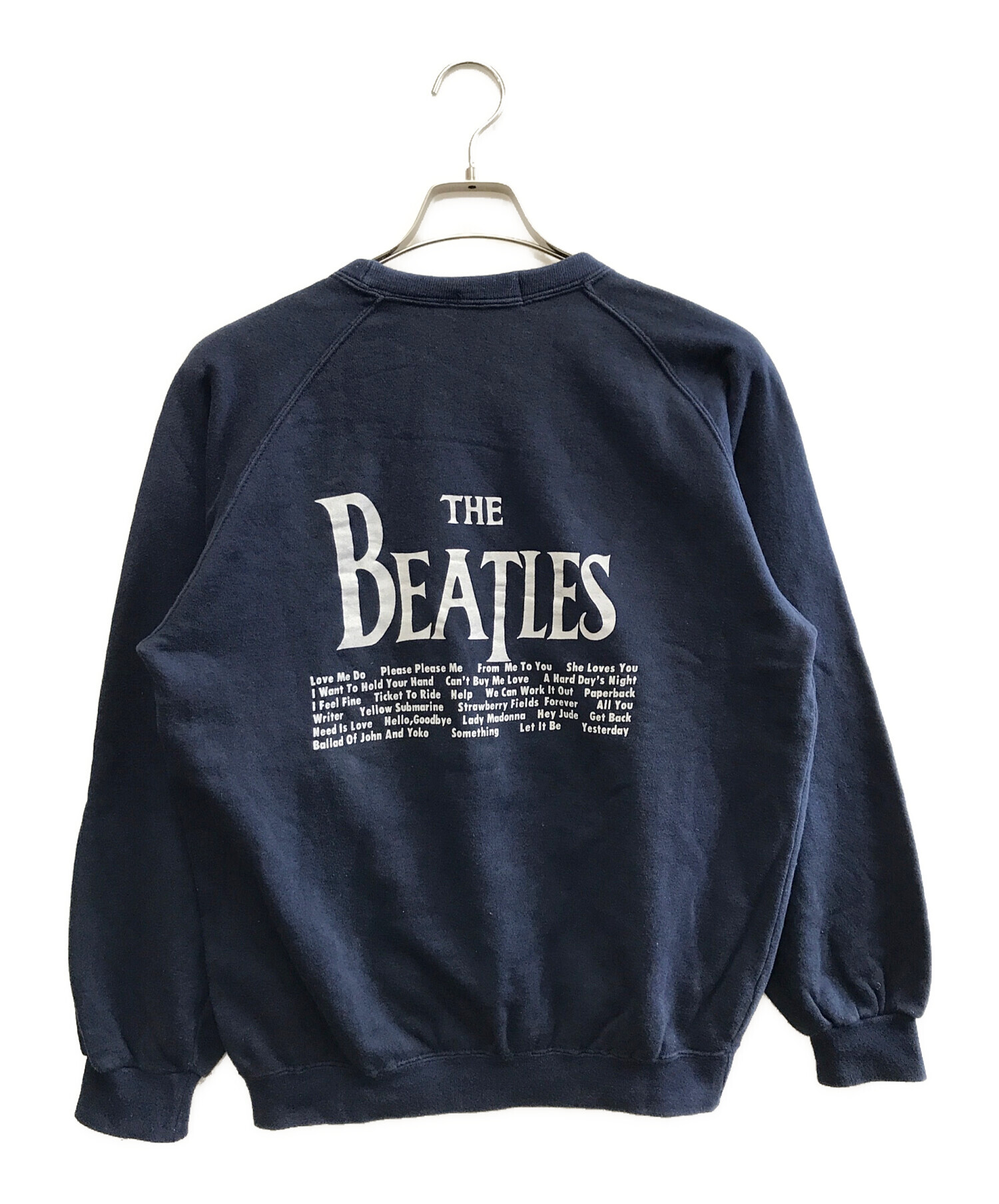 中古・古着通販】BEATLES (ビートルズ) スウェット ネイビー サイズ:L