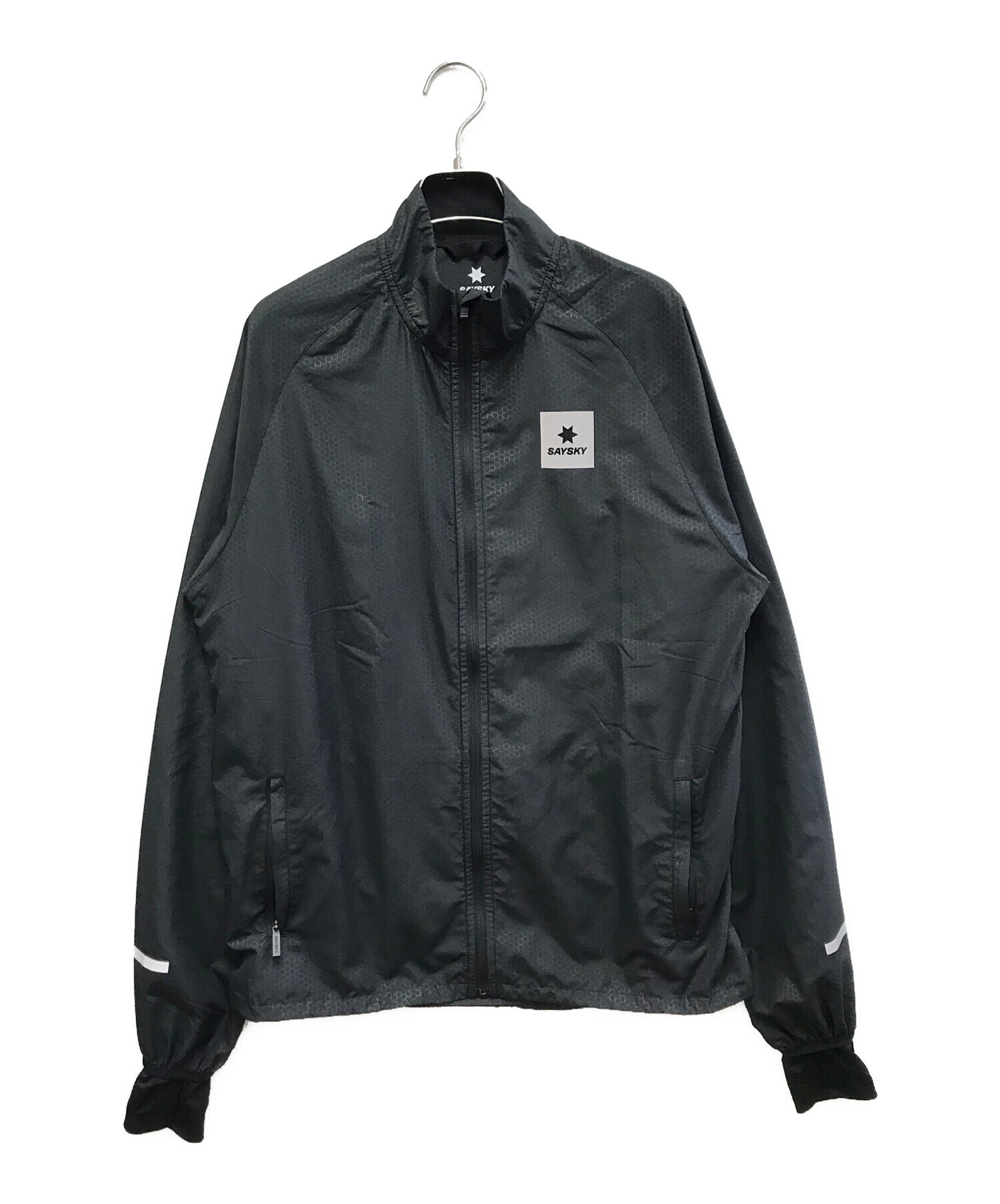 中古・古着通販】SAYSKY (セイスカイ) ナイロンジャケット ブラック 