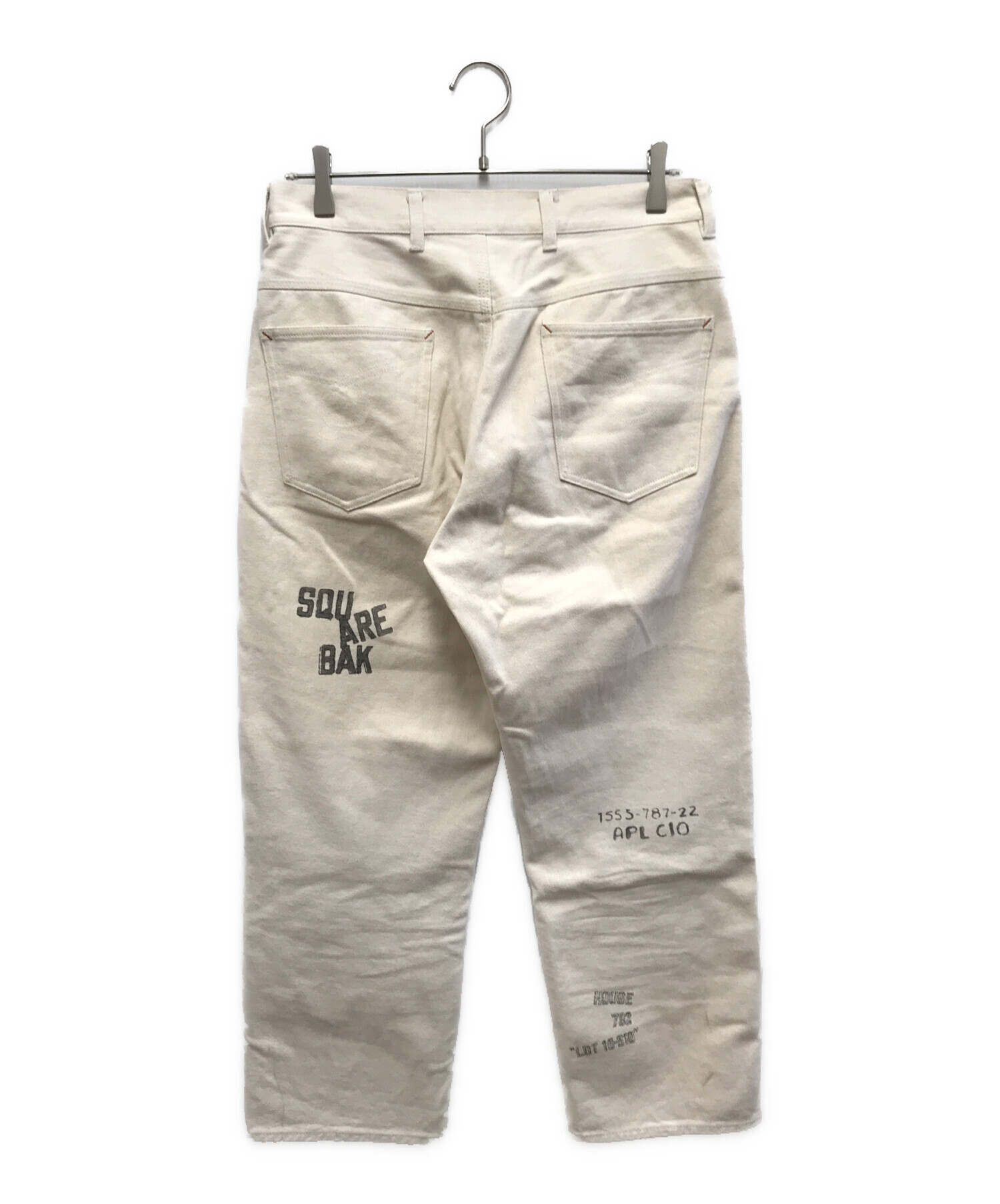 中古・古着通販】PAY DAY (ペイデイ) デニムパンツ ホワイト サイズ:38