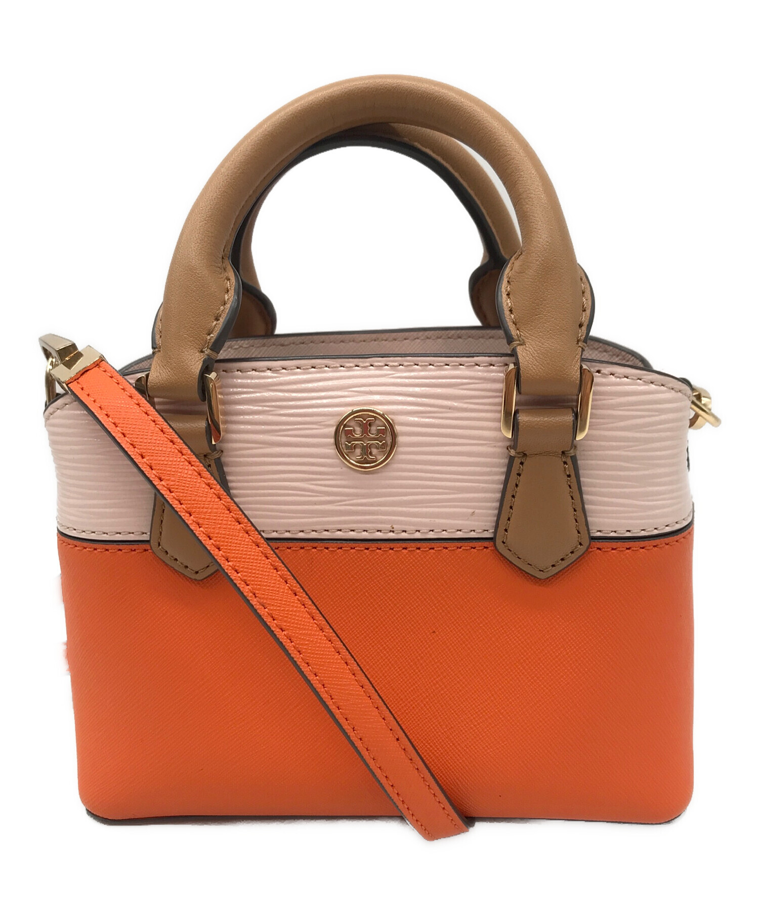 トリーバーチ Tory Burch ハンドバッグ オレンジ 2WAY