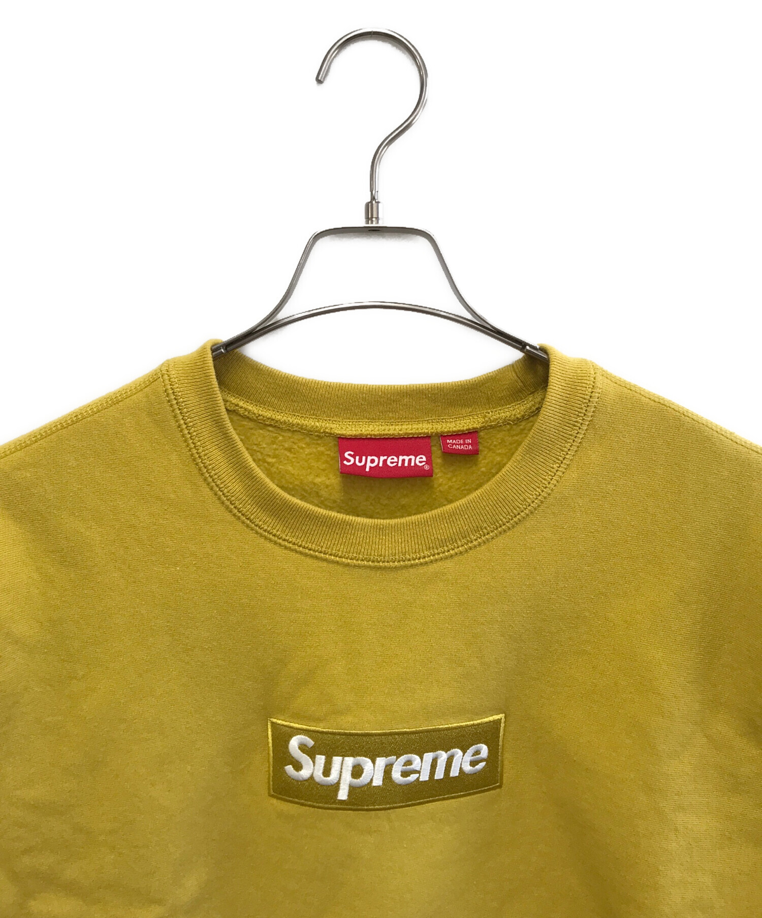 シュプリーム ボックスロゴクルーネックスウェット S SUPREME 