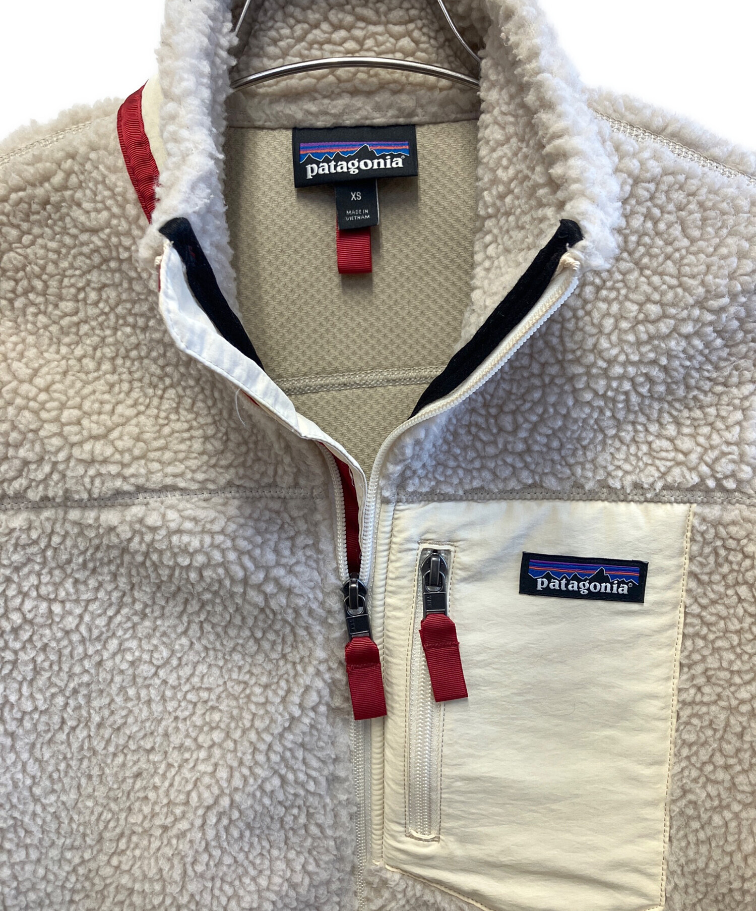 中古・古着通販】Patagonia (パタゴニア) ジャケット ホワイト サイズ 